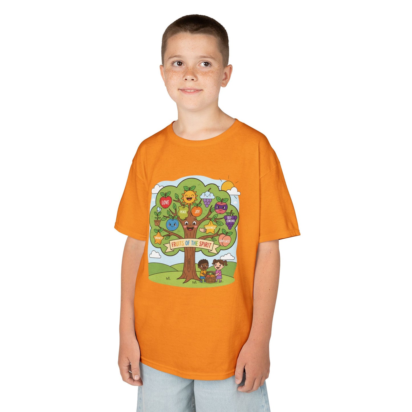 Kids TShirt 'Grow With Kindness Tree of Emotions Graphic