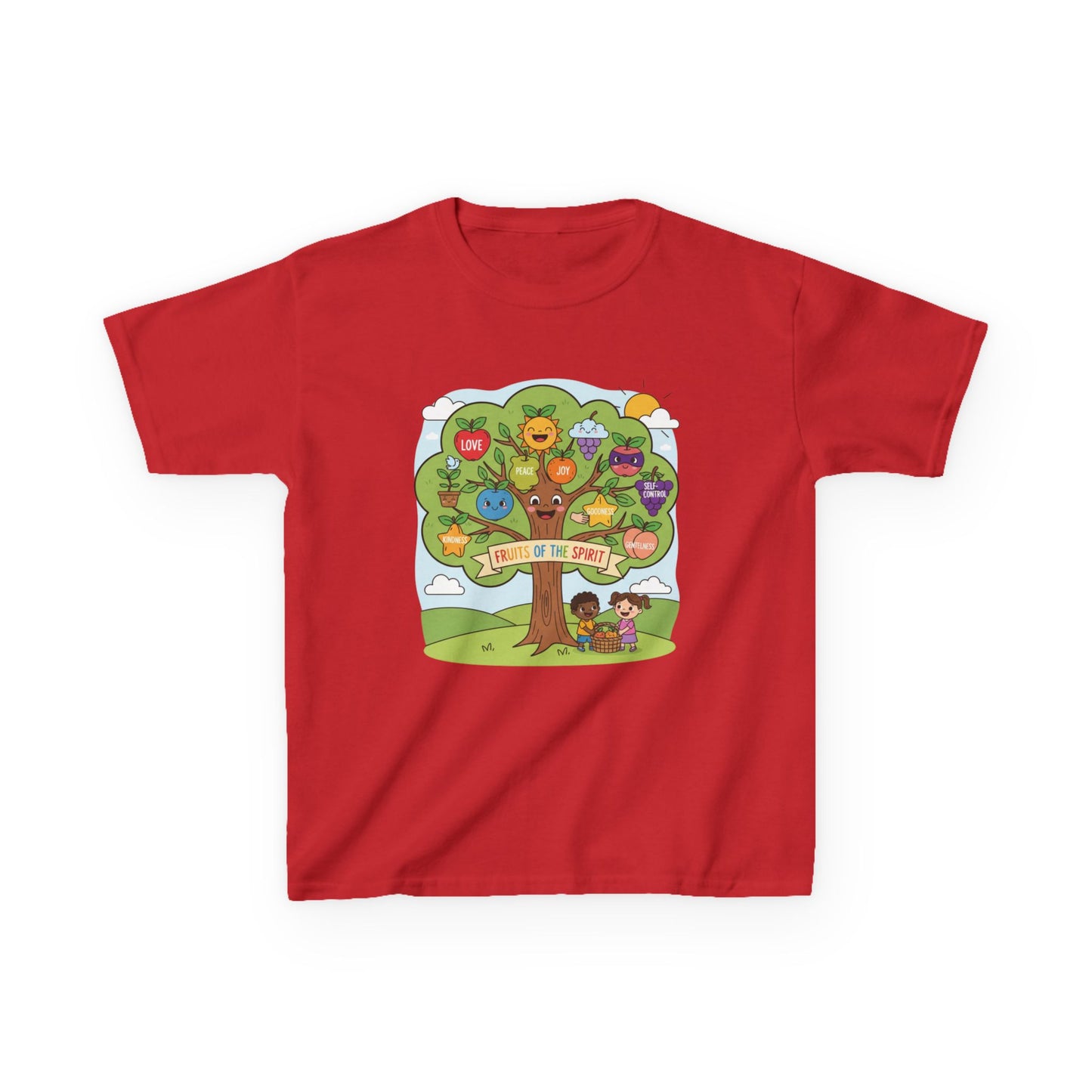 Kids TShirt 'Grow With Kindness Tree of Emotions Graphic