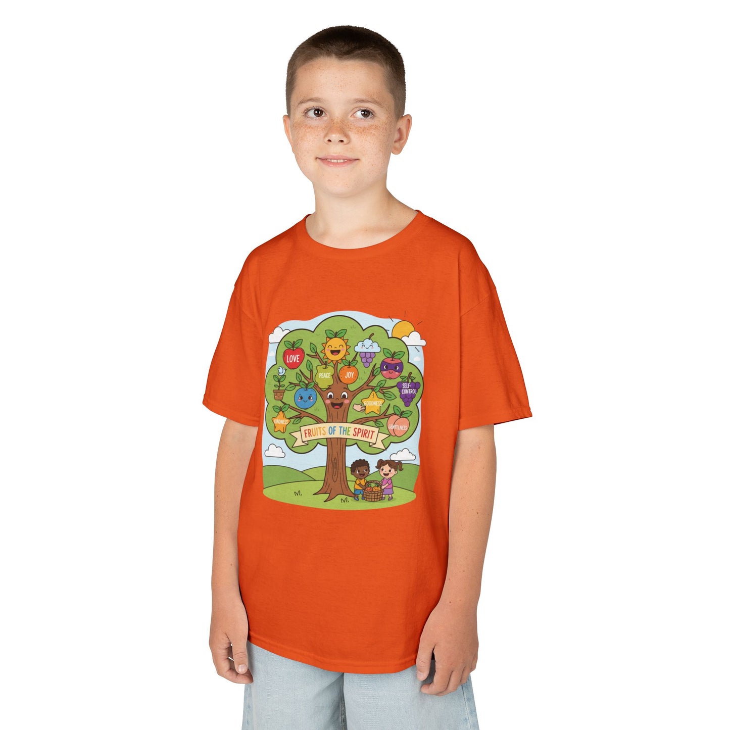 Kids TShirt 'Grow With Kindness Tree of Emotions Graphic