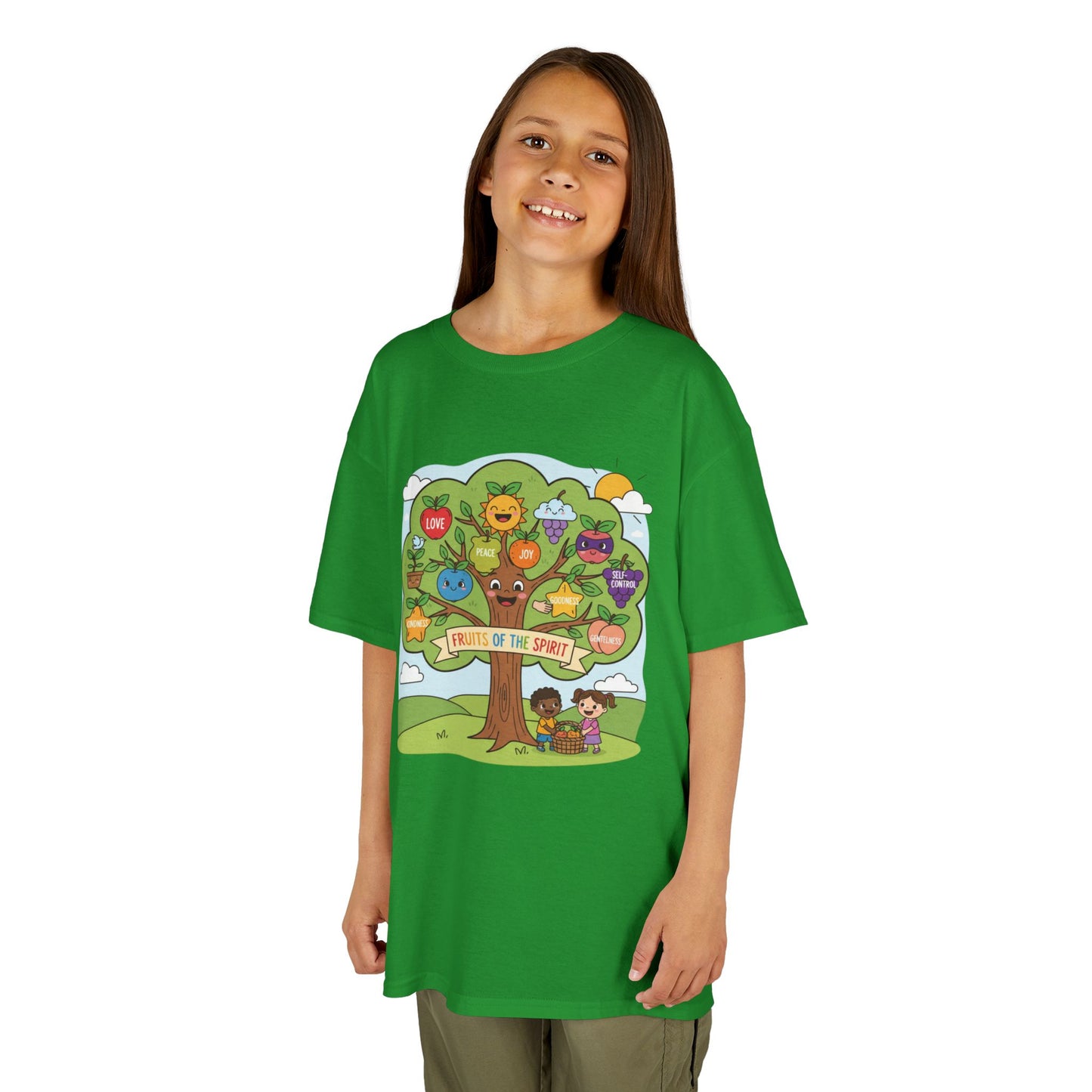 Kids TShirt 'Grow With Kindness Tree of Emotions Graphic