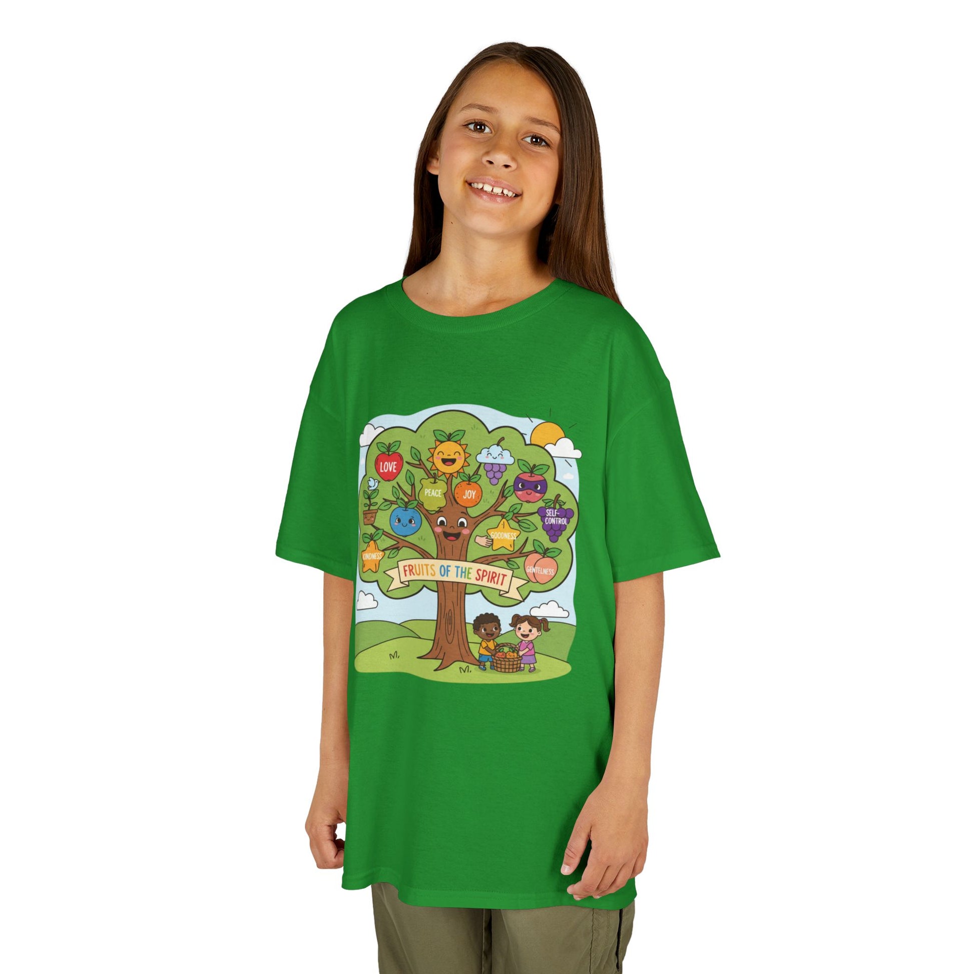 Kids TShirt 'Grow With Kindness Tree of Emotions Graphic