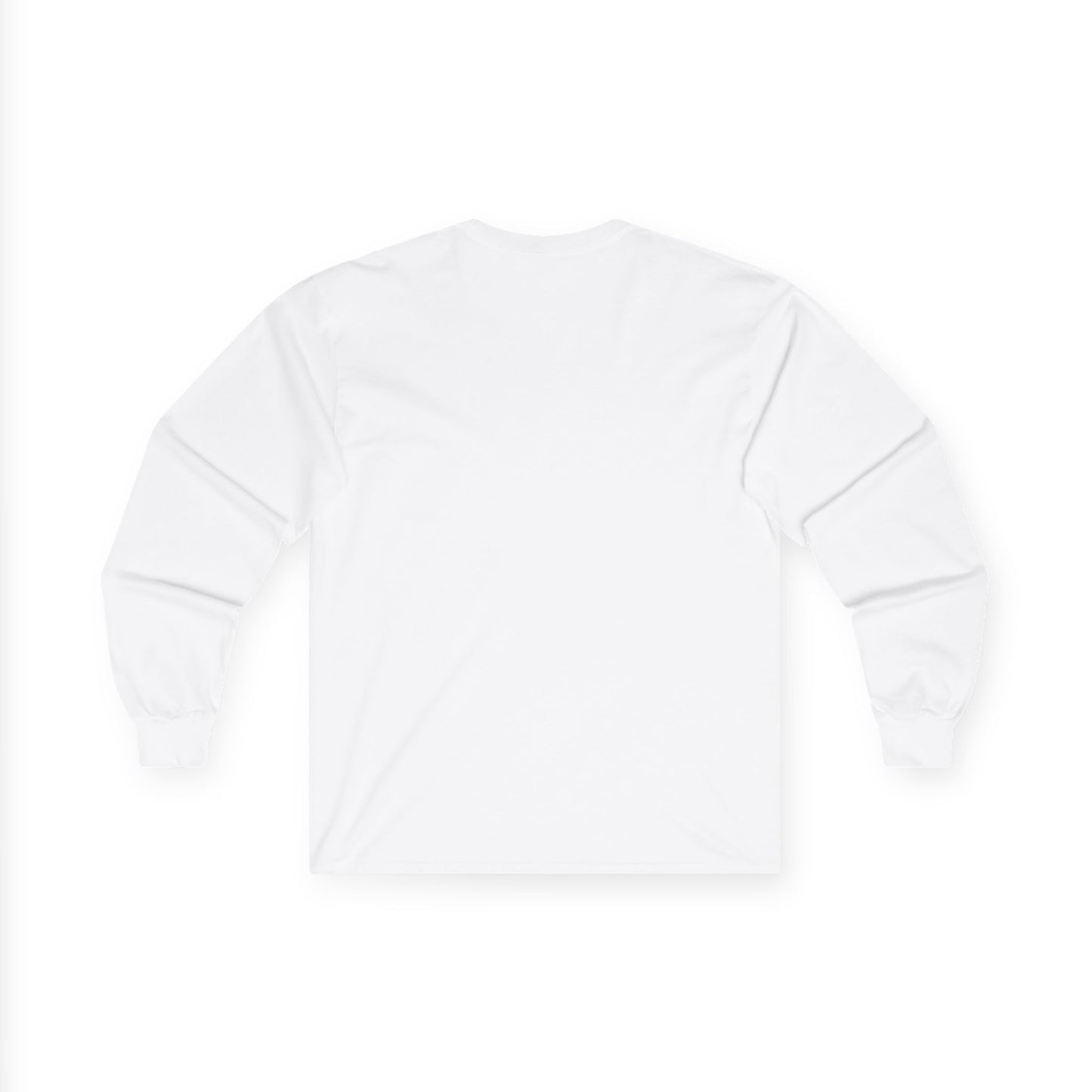 Faith Script Long Sleeve Tee. Inspirational Christian Shirt