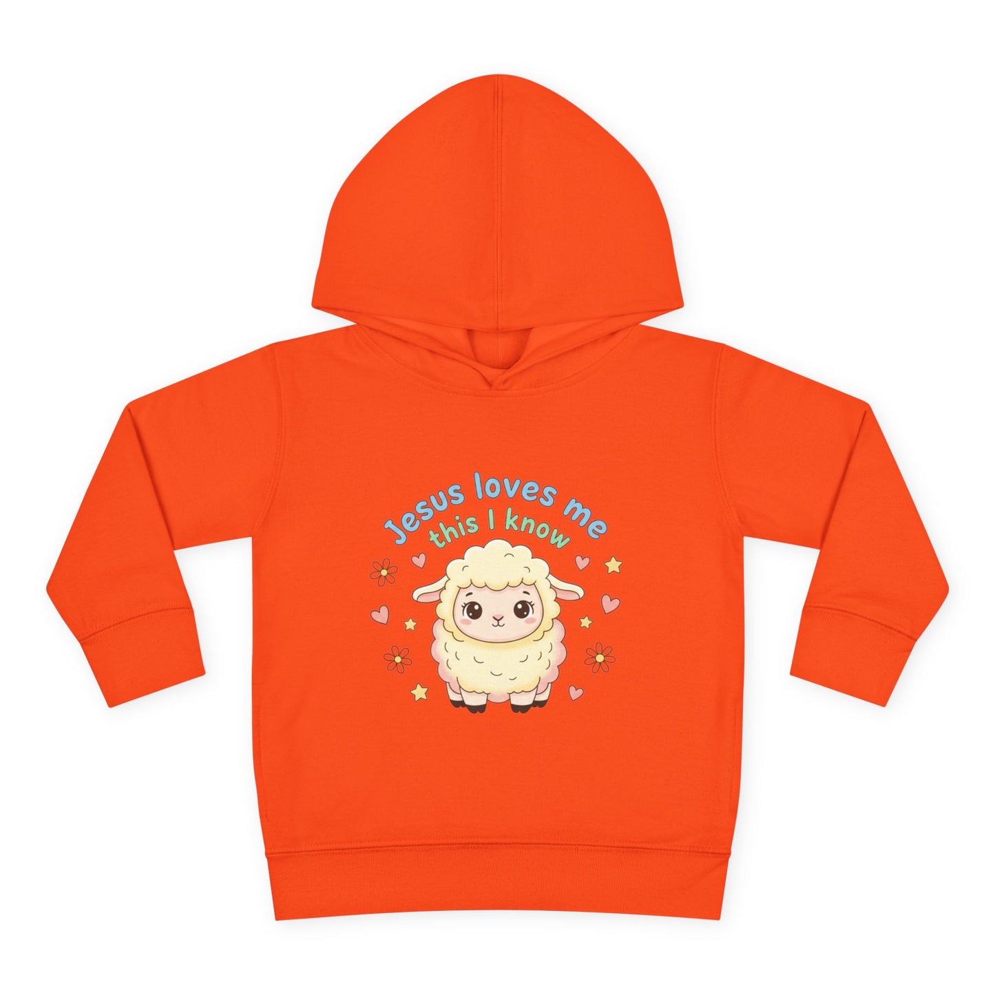 Toddler Hoodie - "Jesus Loves Me This I Know" Lamb Pullover