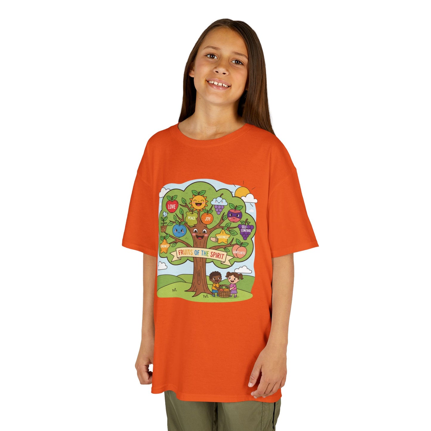 Kids TShirt 'Grow With Kindness Tree of Emotions Graphic