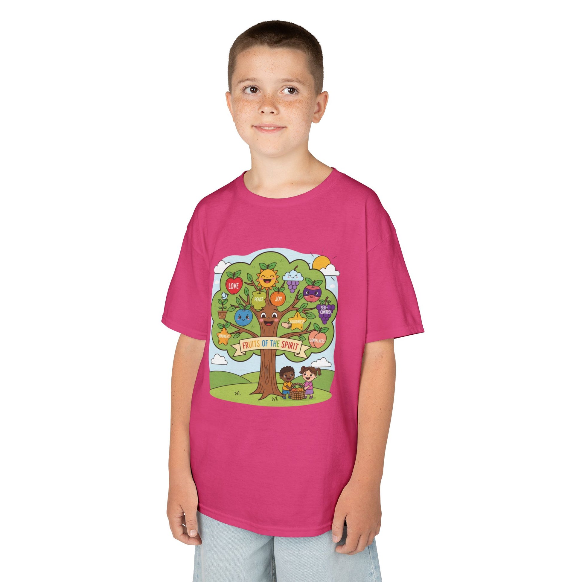 Kids TShirt 'Grow With Kindness Tree of Emotions Graphic