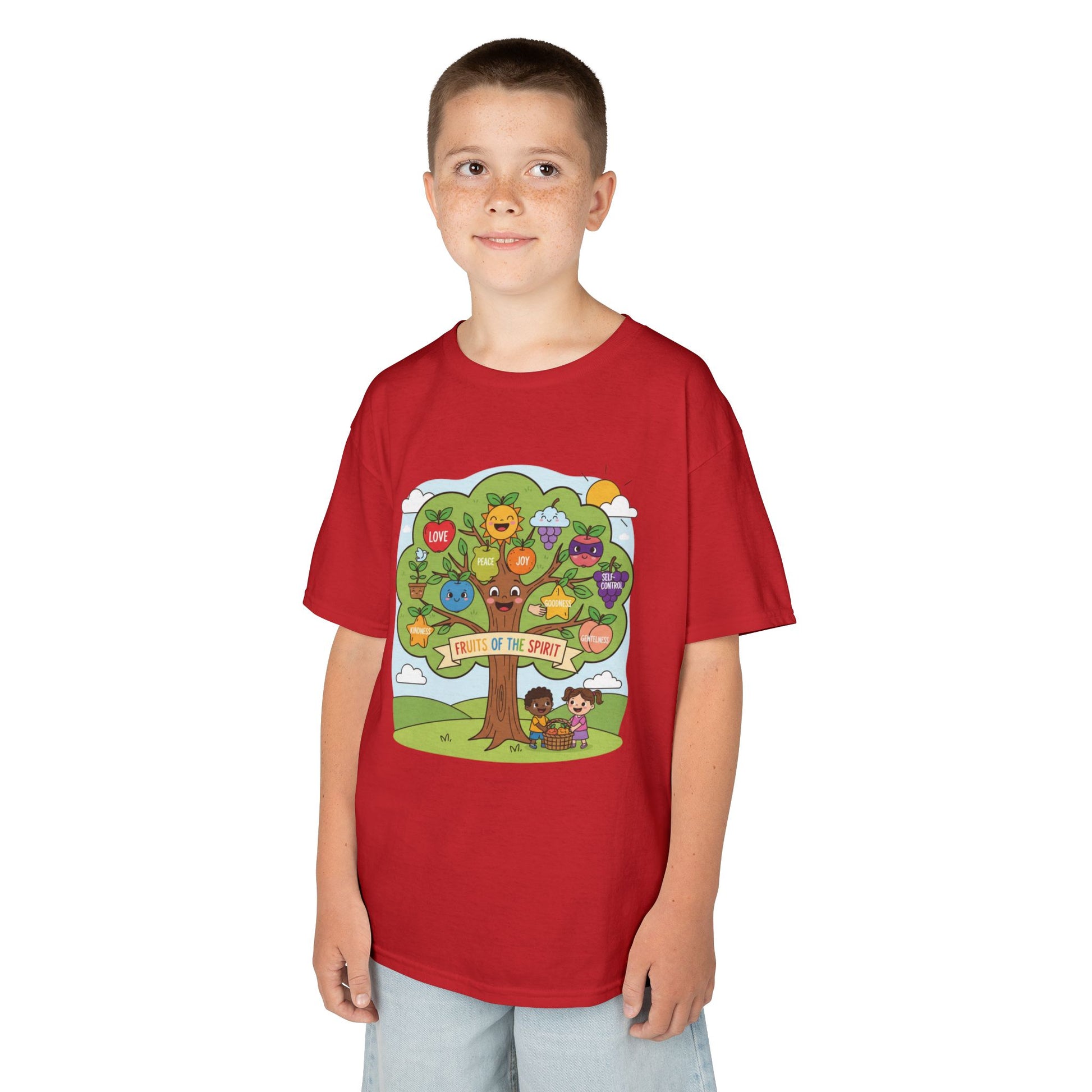Kids TShirt 'Grow With Kindness Tree of Emotions Graphic
