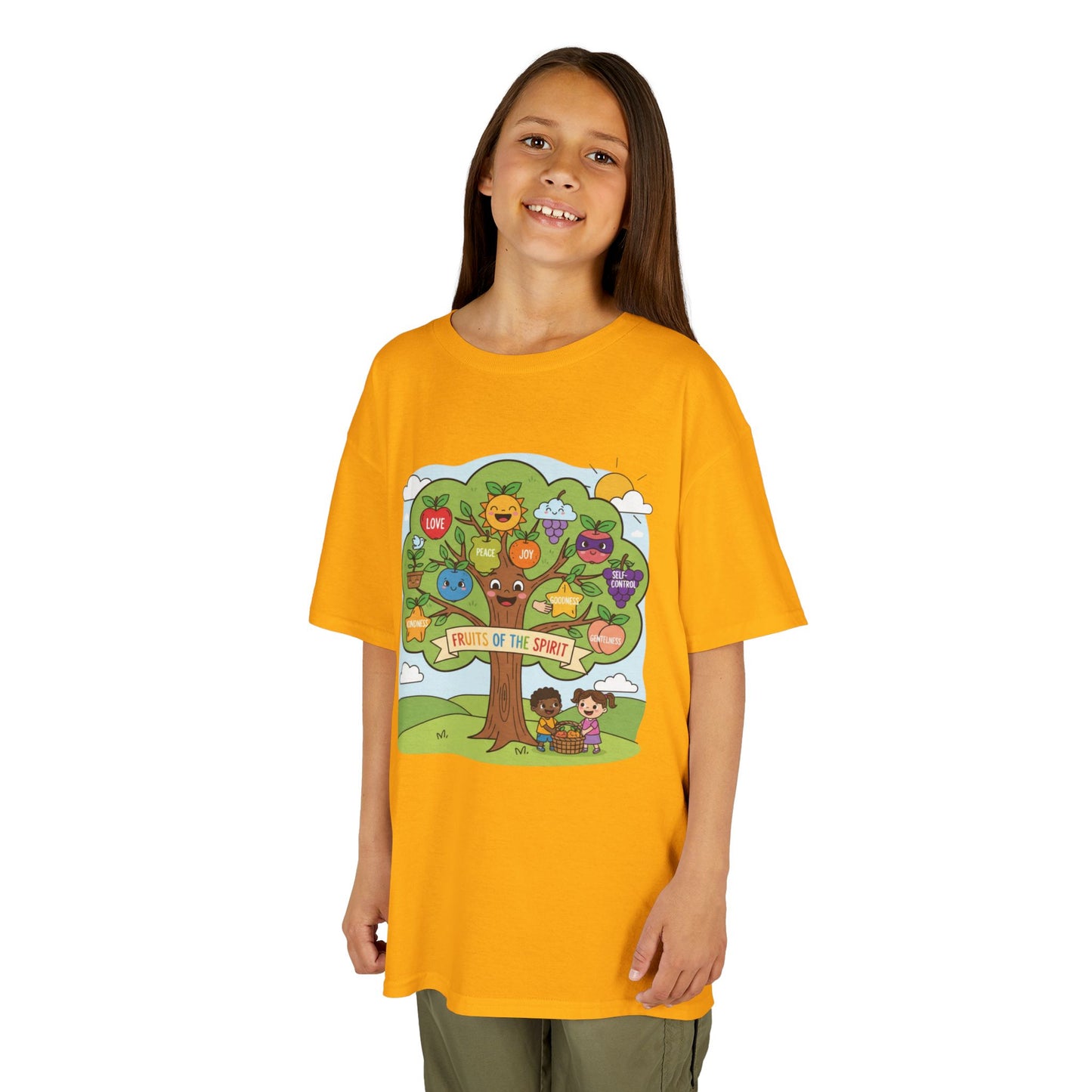 Kids TShirt 'Grow With Kindness Tree of Emotions Graphic