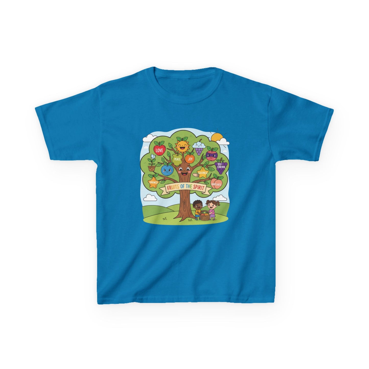 Kids TShirt 'Grow With Kindness Tree of Emotions Graphic