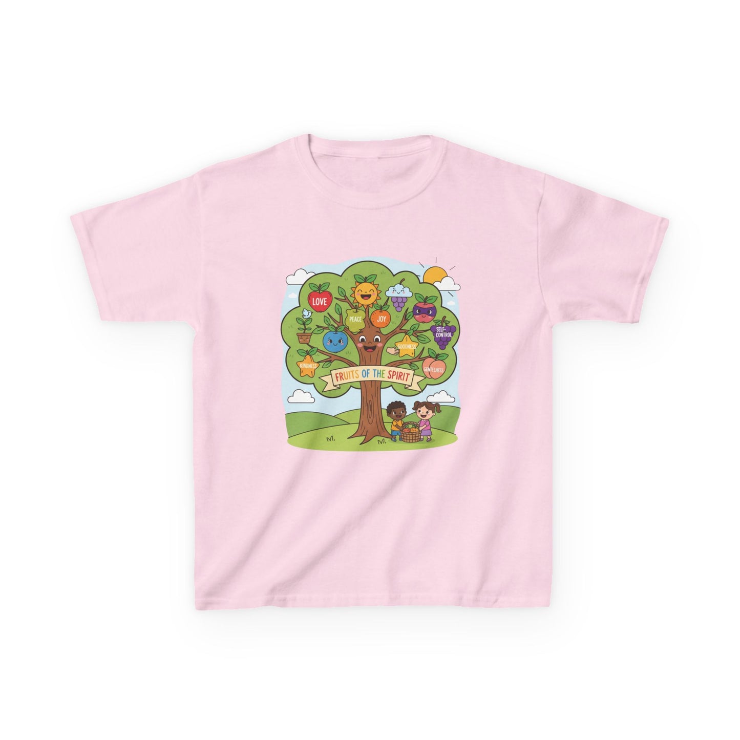 Kids TShirt 'Grow With Kindness Tree of Emotions Graphic