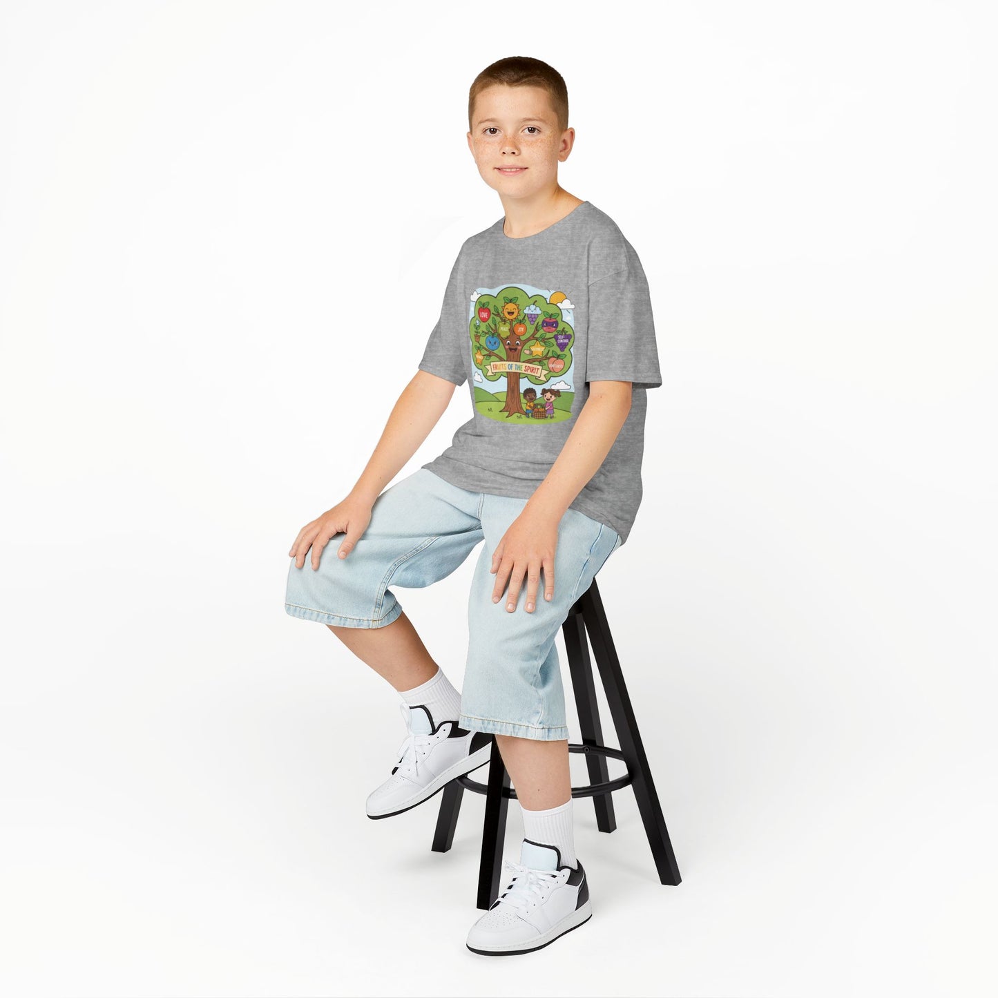 Kids TShirt 'Grow With Kindness Tree of Emotions Graphic