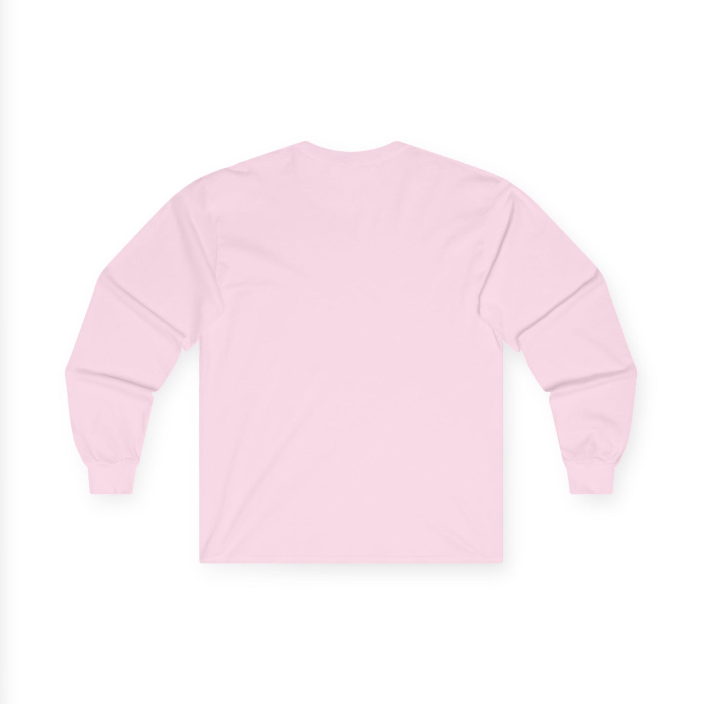 Faith Script Long Sleeve Tee. Inspirational Christian Shirt