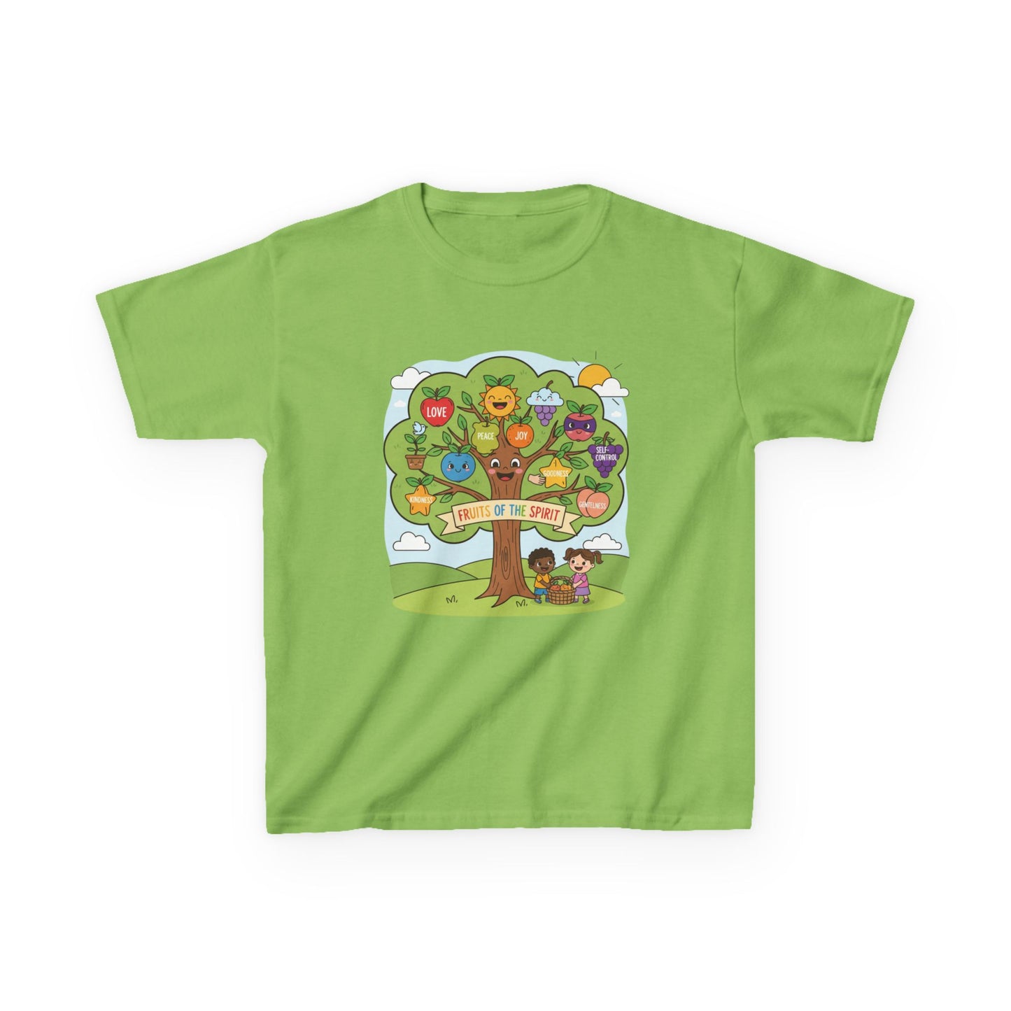 Kids TShirt 'Grow With Kindness Tree of Emotions Graphic