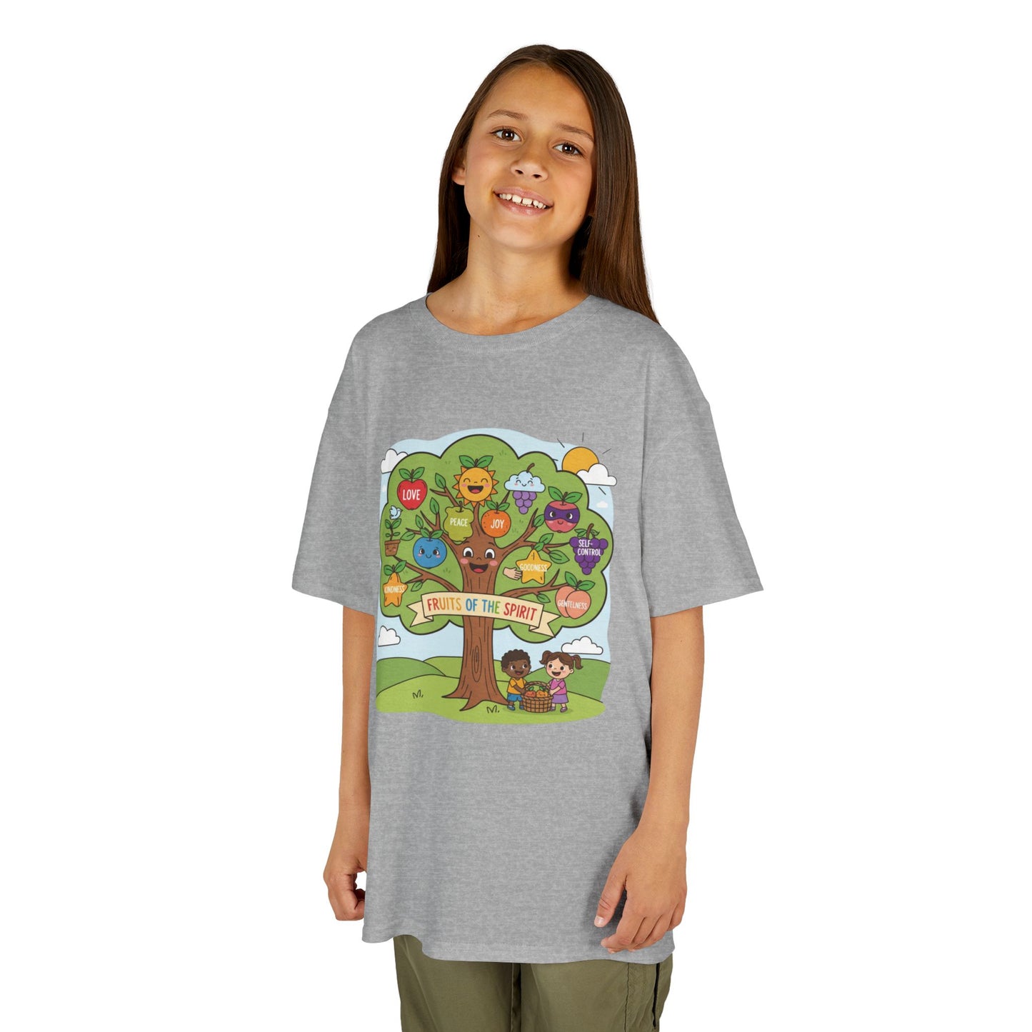 Kids TShirt 'Grow With Kindness Tree of Emotions Graphic