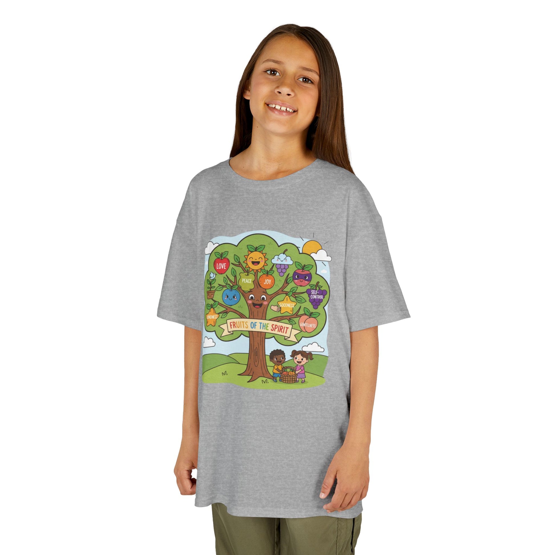 Kids TShirt 'Grow With Kindness Tree of Emotions Graphic