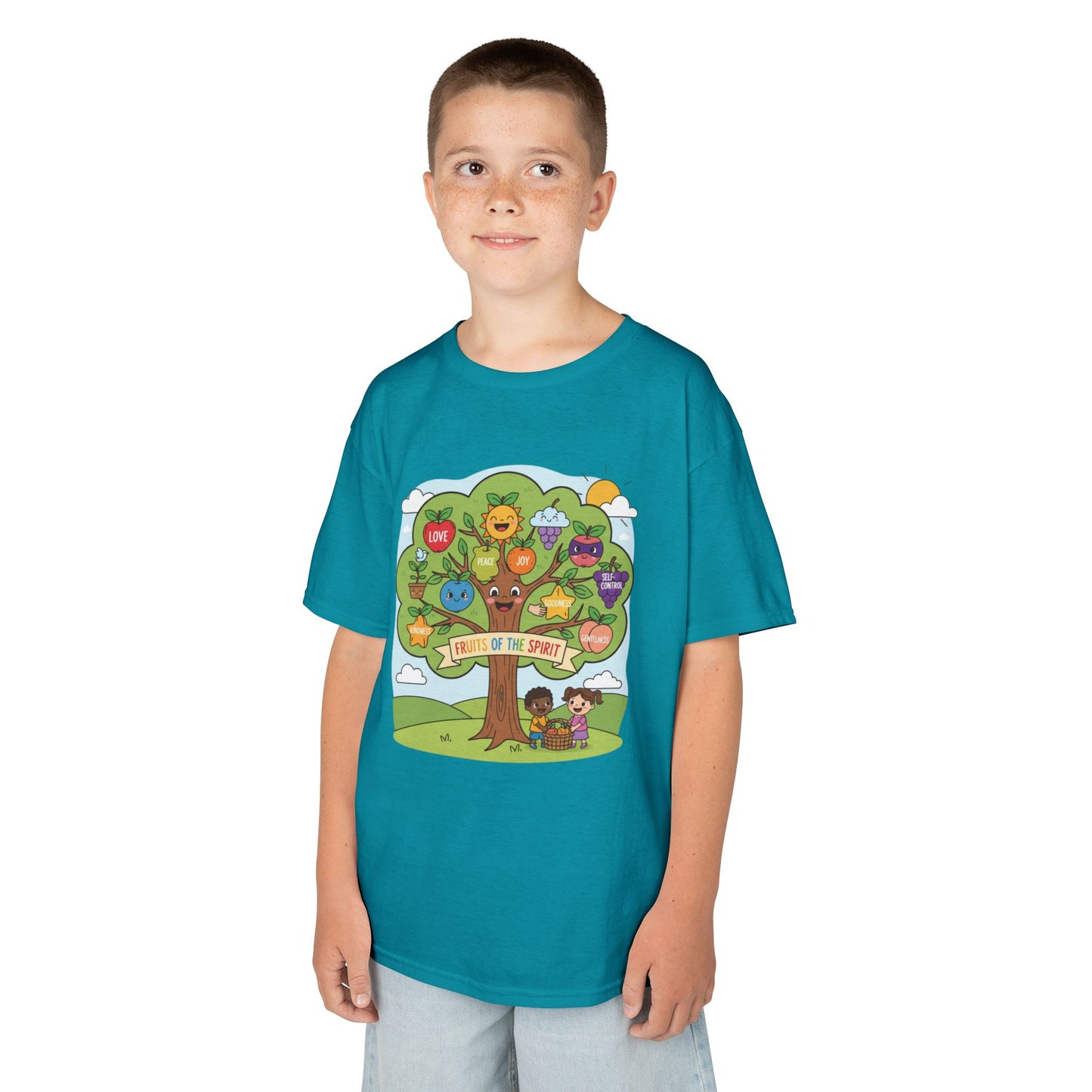 Kids TShirt 'Grow With Kindness Tree of Emotions Graphic
