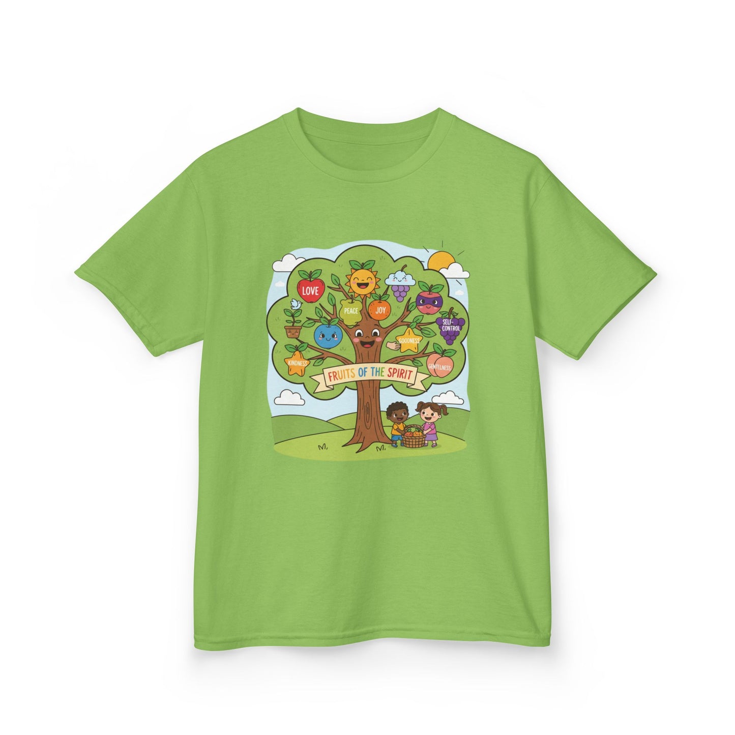 Kids TShirt 'Grow With Kindness Tree of Emotions Graphic