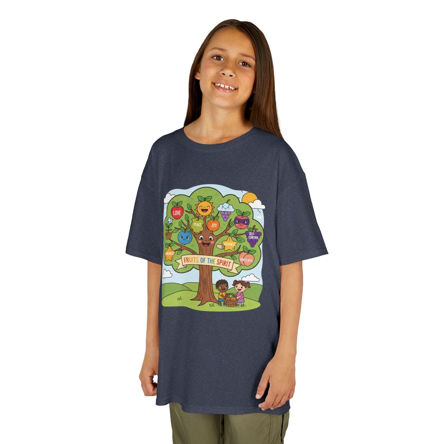 Kids TShirt 'Grow With Kindness Tree of Emotions Graphic