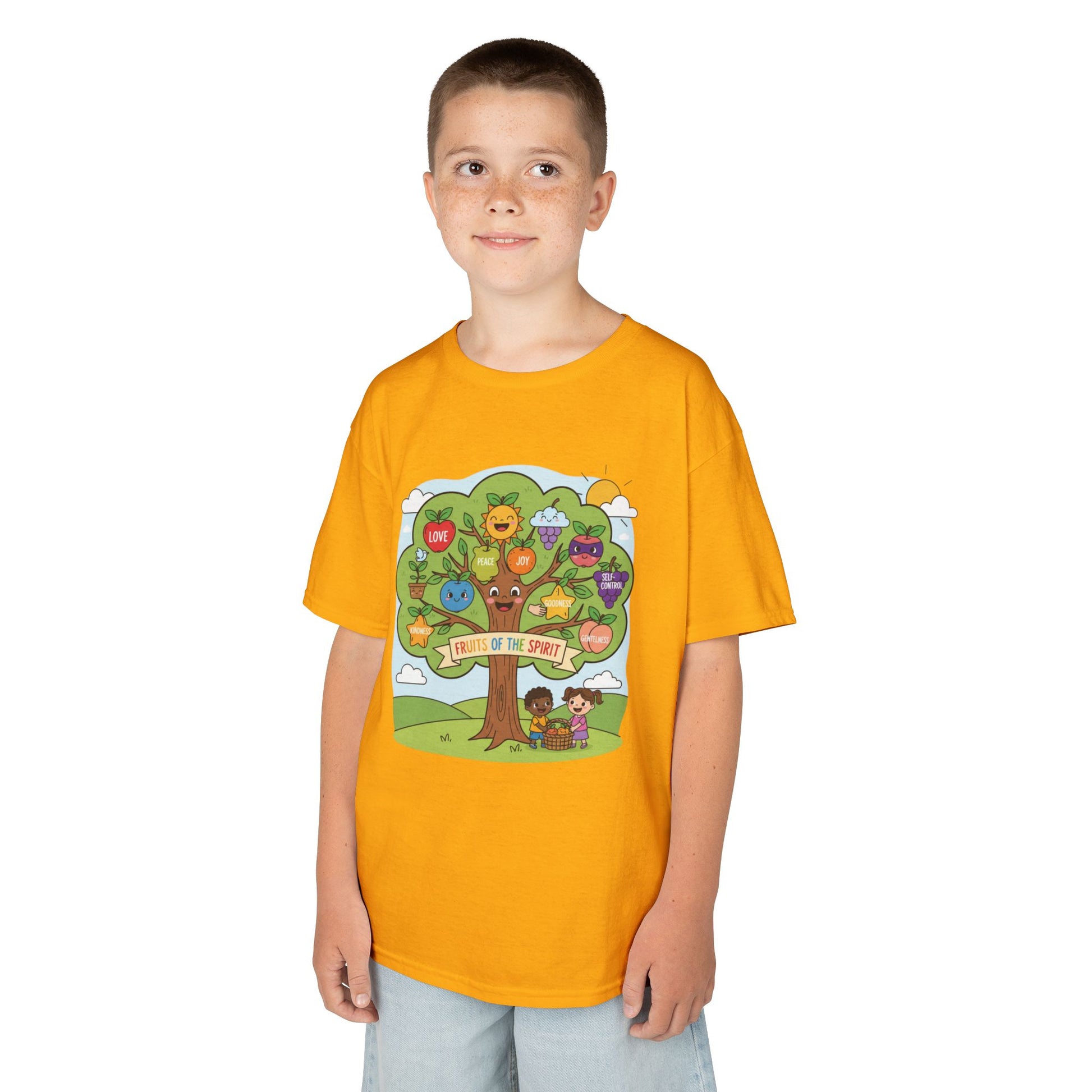 Kids TShirt 'Grow With Kindness Tree of Emotions Graphic