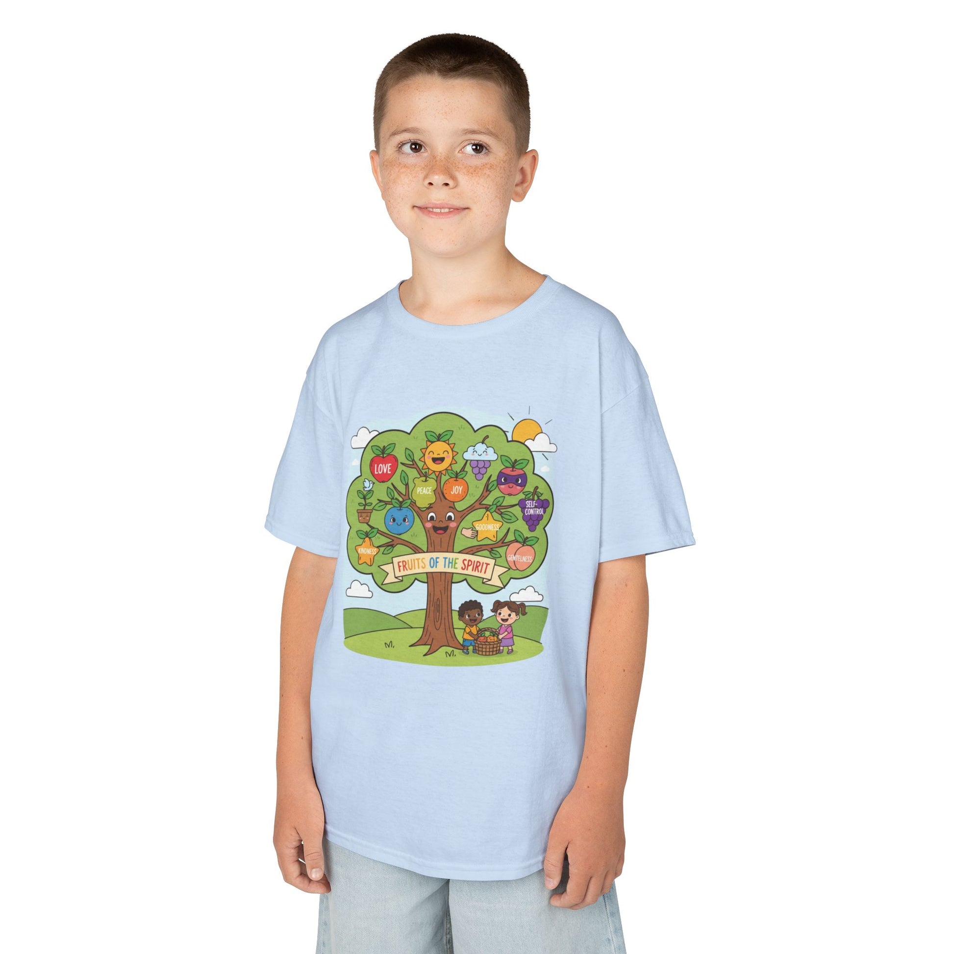 Kids TShirt 'Grow With Kindness Tree of Emotions Graphic