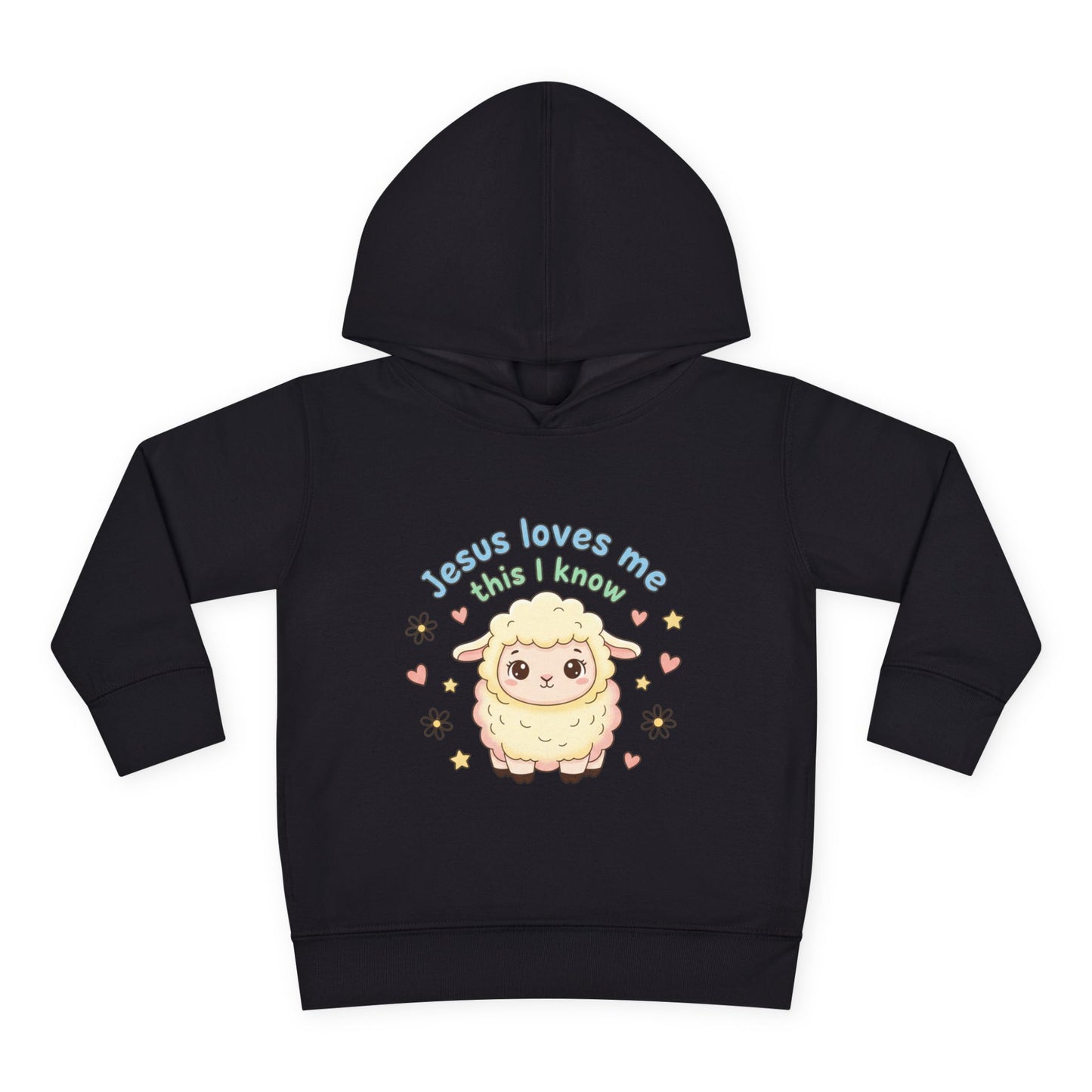 Toddler Hoodie - "Jesus Loves Me This I Know" Lamb Pullover