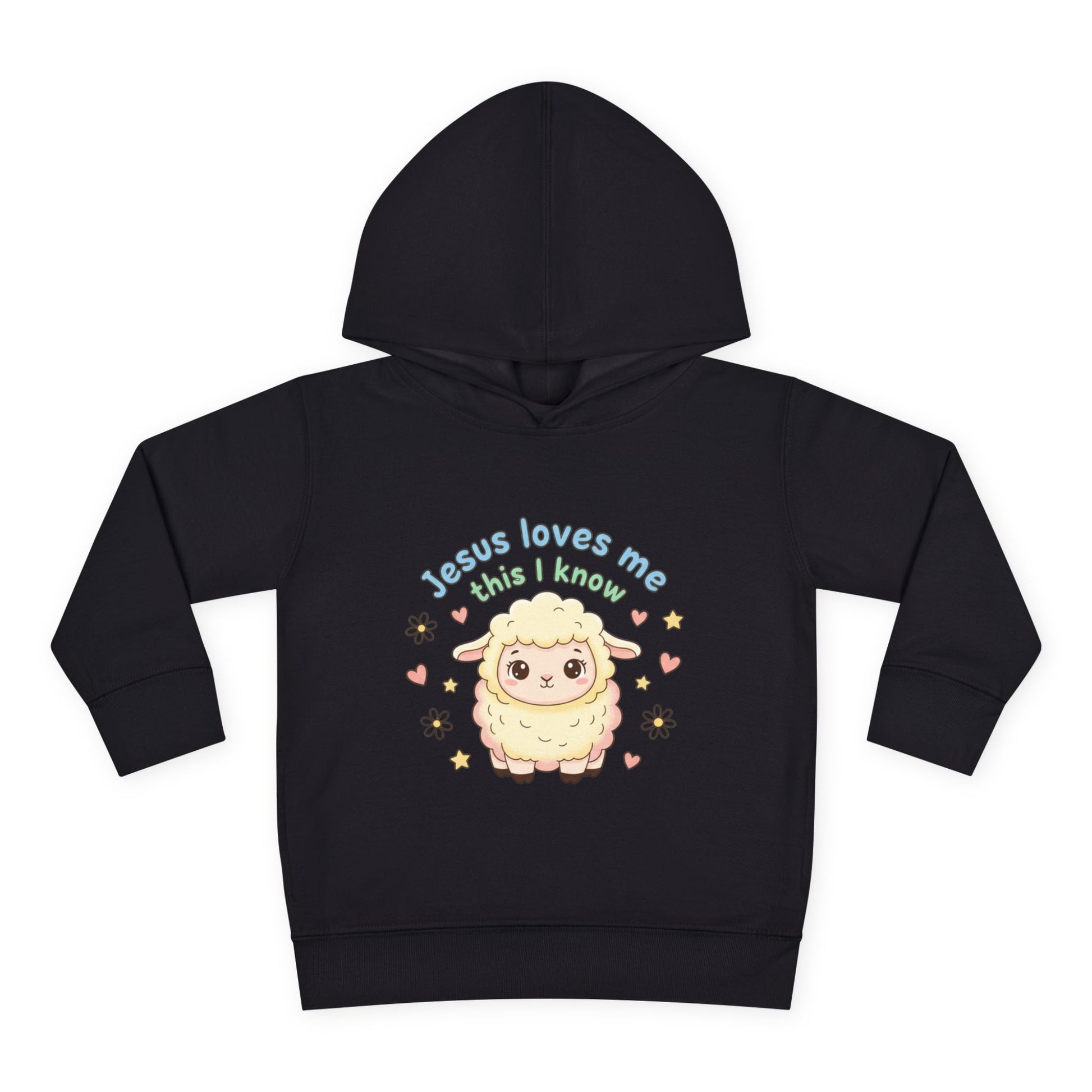 Toddler Hoodie - "Jesus Loves Me This I Know" Lamb Pullover