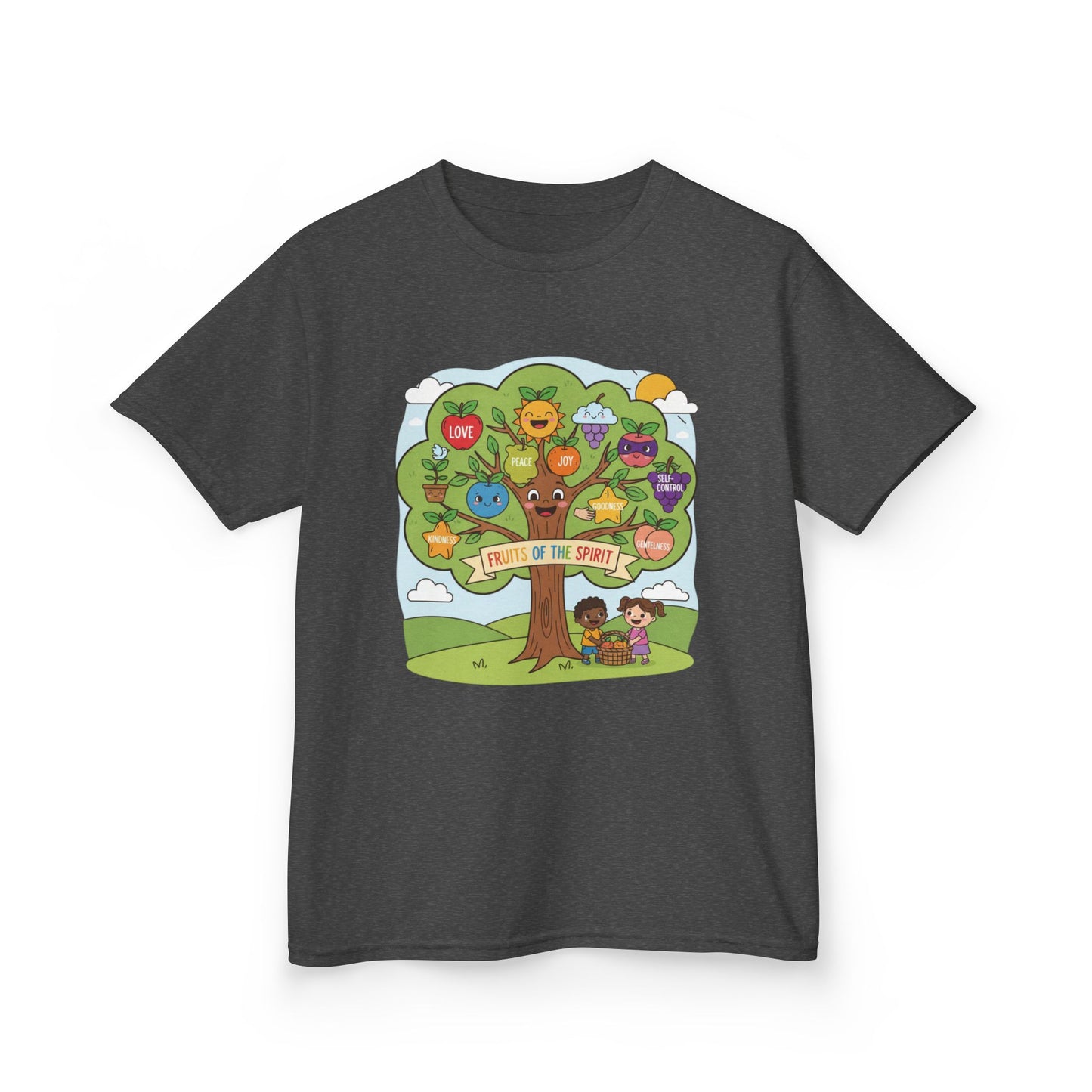 Kids TShirt 'Grow With Kindness Tree of Emotions Graphic