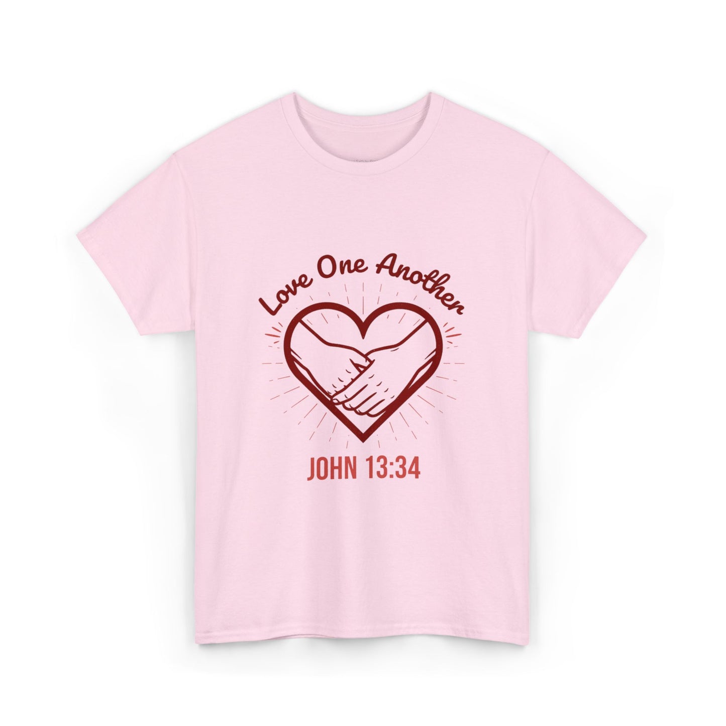 John 13:34 'Love One Another' T-Shirt - Christian Faith Tee