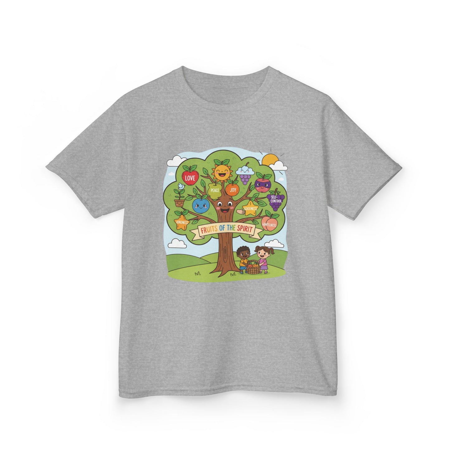 Kids TShirt 'Grow With Kindness Tree of Emotions Graphic