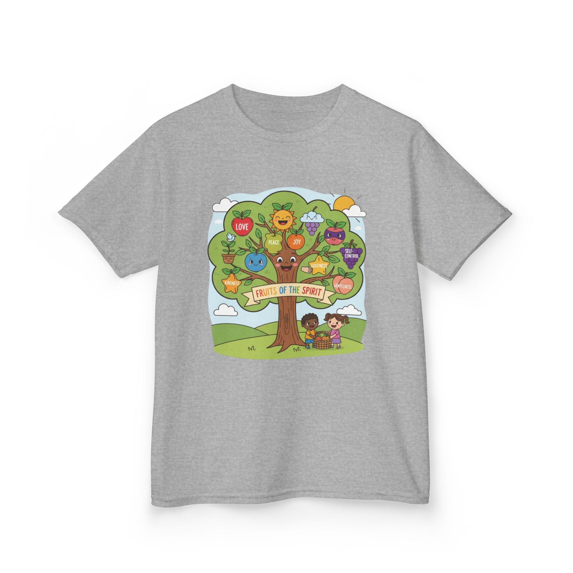 Kids TShirt 'Grow With Kindness Tree of Emotions Graphic