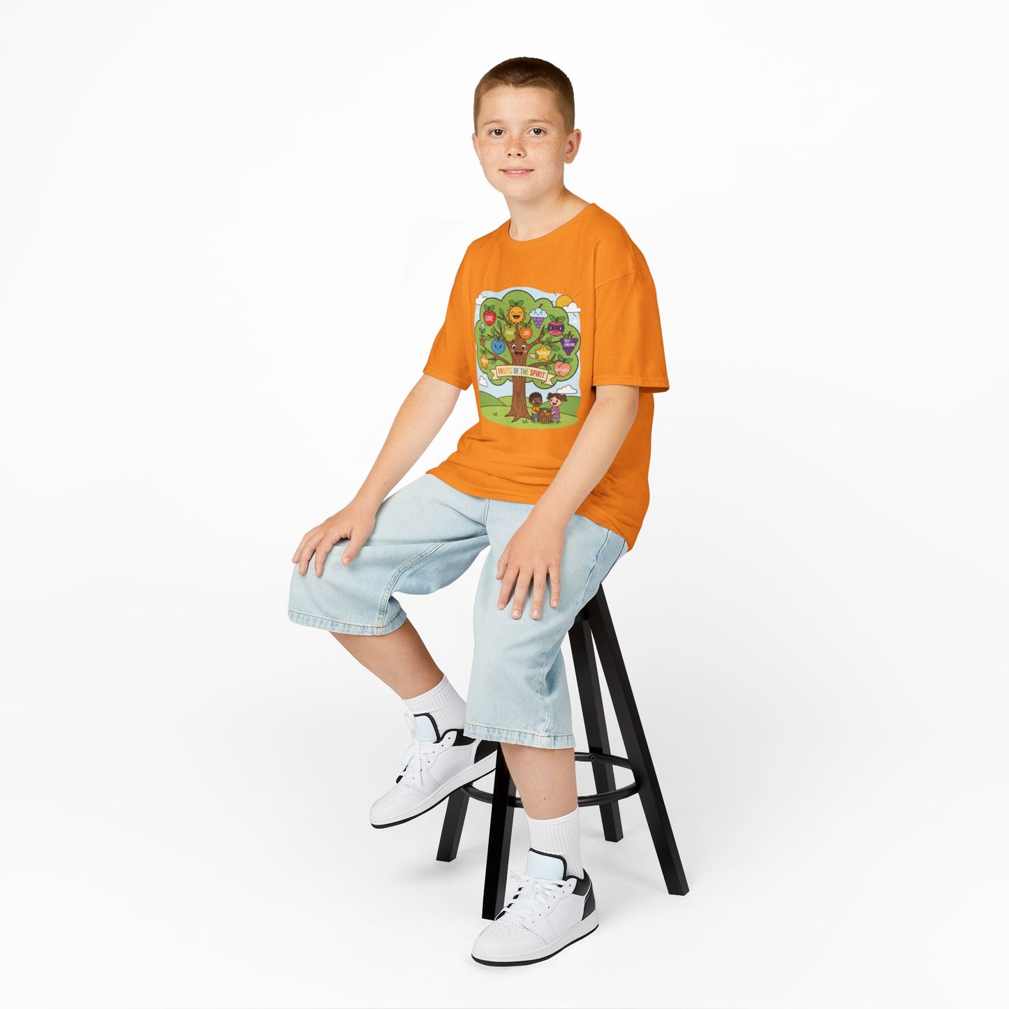 Kids TShirt 'Grow With Kindness Tree of Emotions Graphic