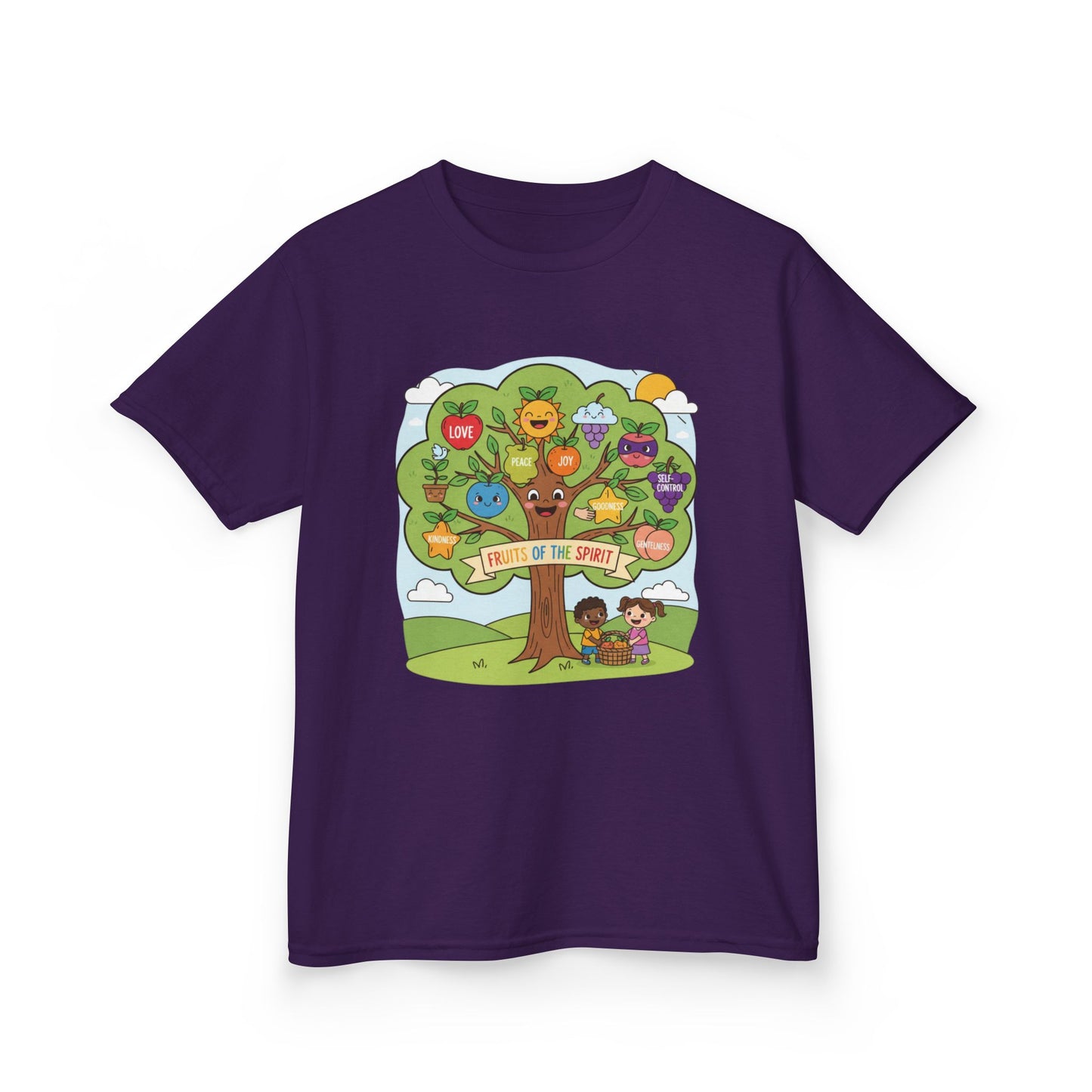 Kids TShirt 'Grow With Kindness Tree of Emotions Graphic