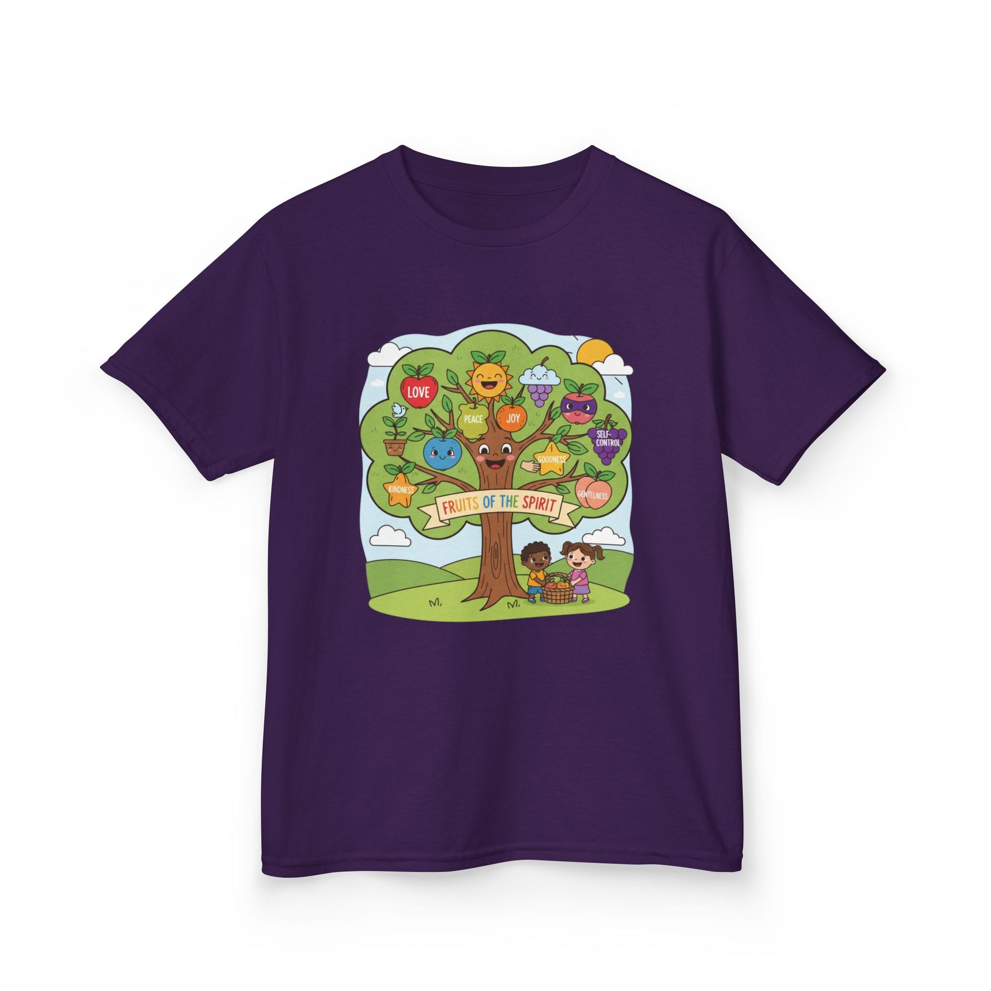 Kids TShirt 'Grow With Kindness Tree of Emotions Graphic