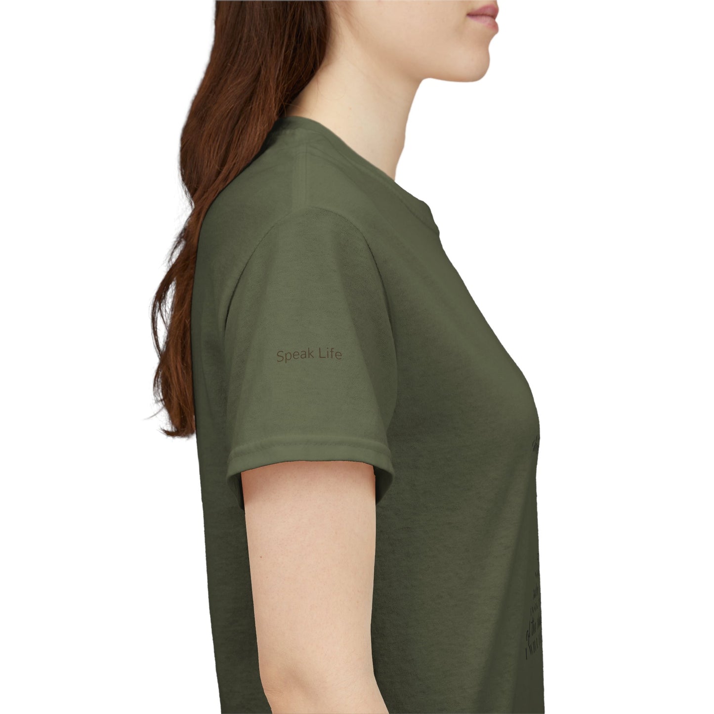 Psalm 23 T‑Shirt; from verse 1 to 6