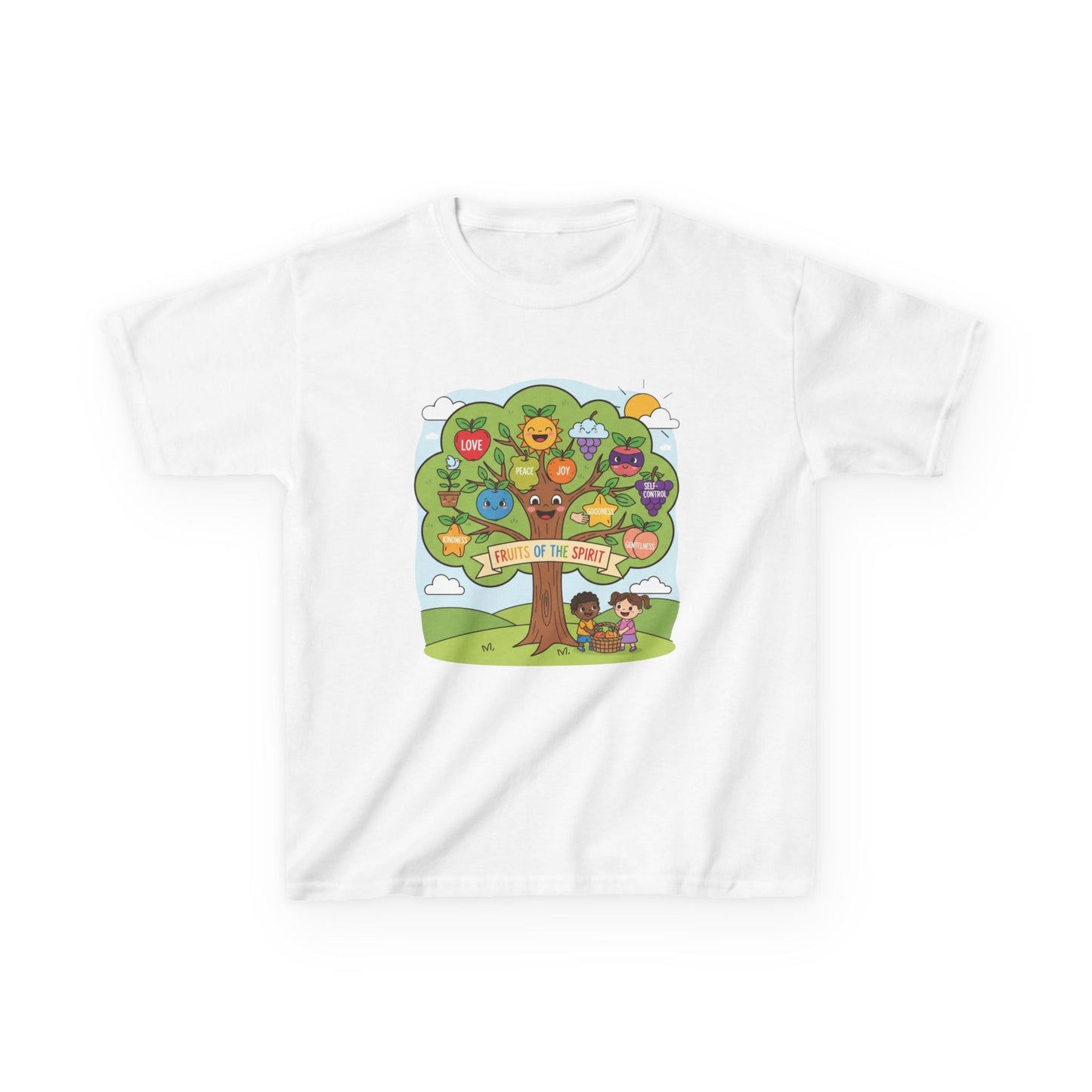 Kids TShirt 'Grow With Kindness Tree of Emotions Graphic