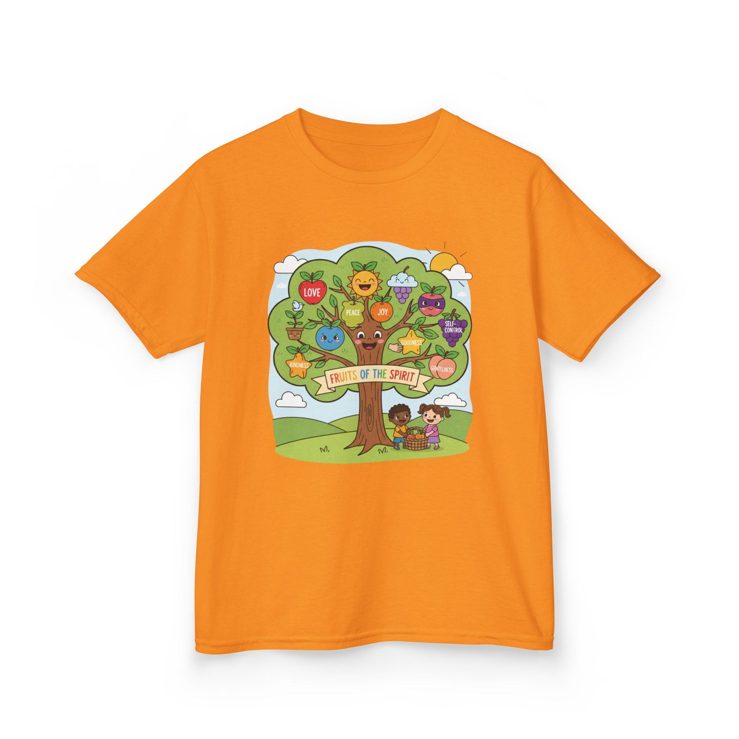 Kids TShirt 'Grow With Kindness Tree of Emotions Graphic