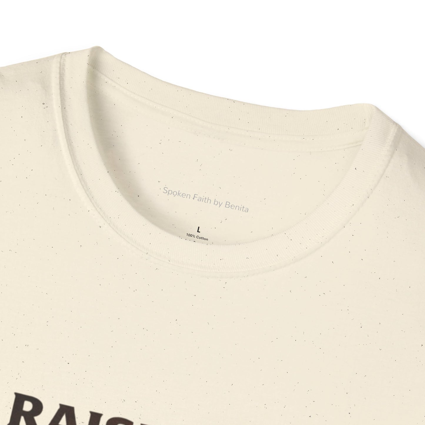 Raised on God's Grace & Country Roads T‑Shirt. Faithful Country Graphic Tee
