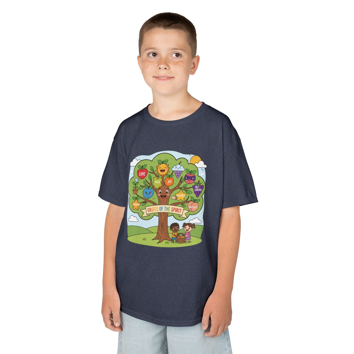 Kids TShirt 'Grow With Kindness Tree of Emotions Graphic