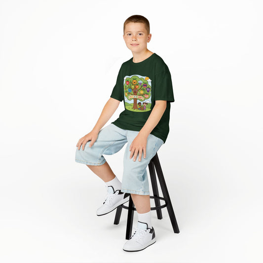 Kids TShirt 'Grow With Kindness Tree of Emotions Graphic
