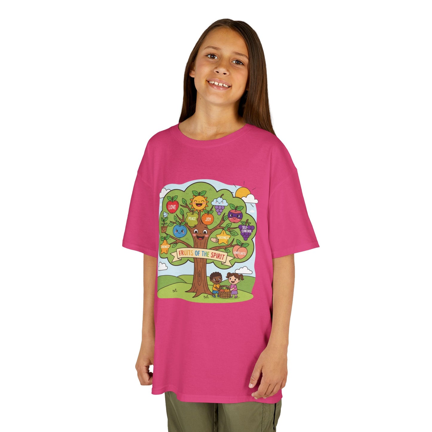 Kids TShirt 'Grow With Kindness Tree of Emotions Graphic