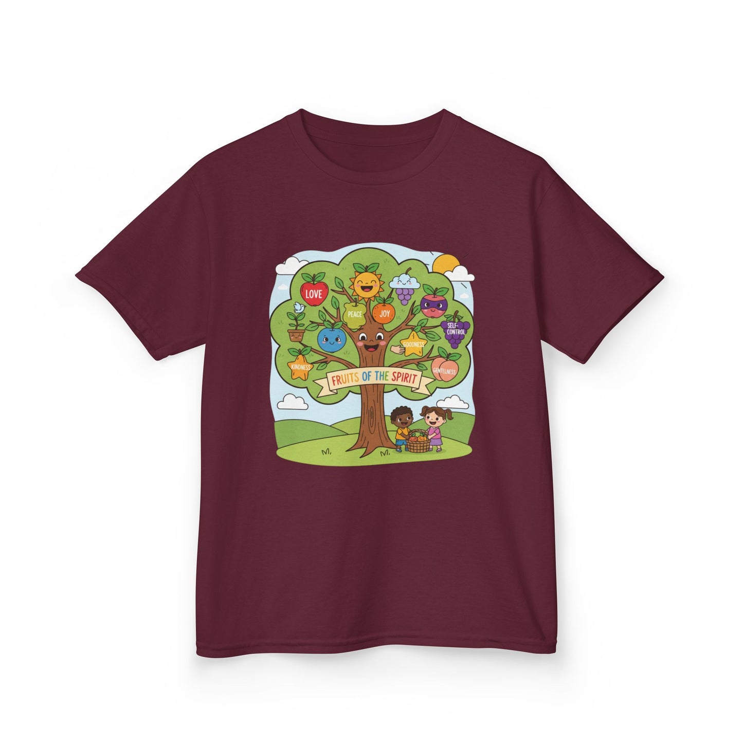 Kids TShirt 'Grow With Kindness Tree of Emotions Graphic