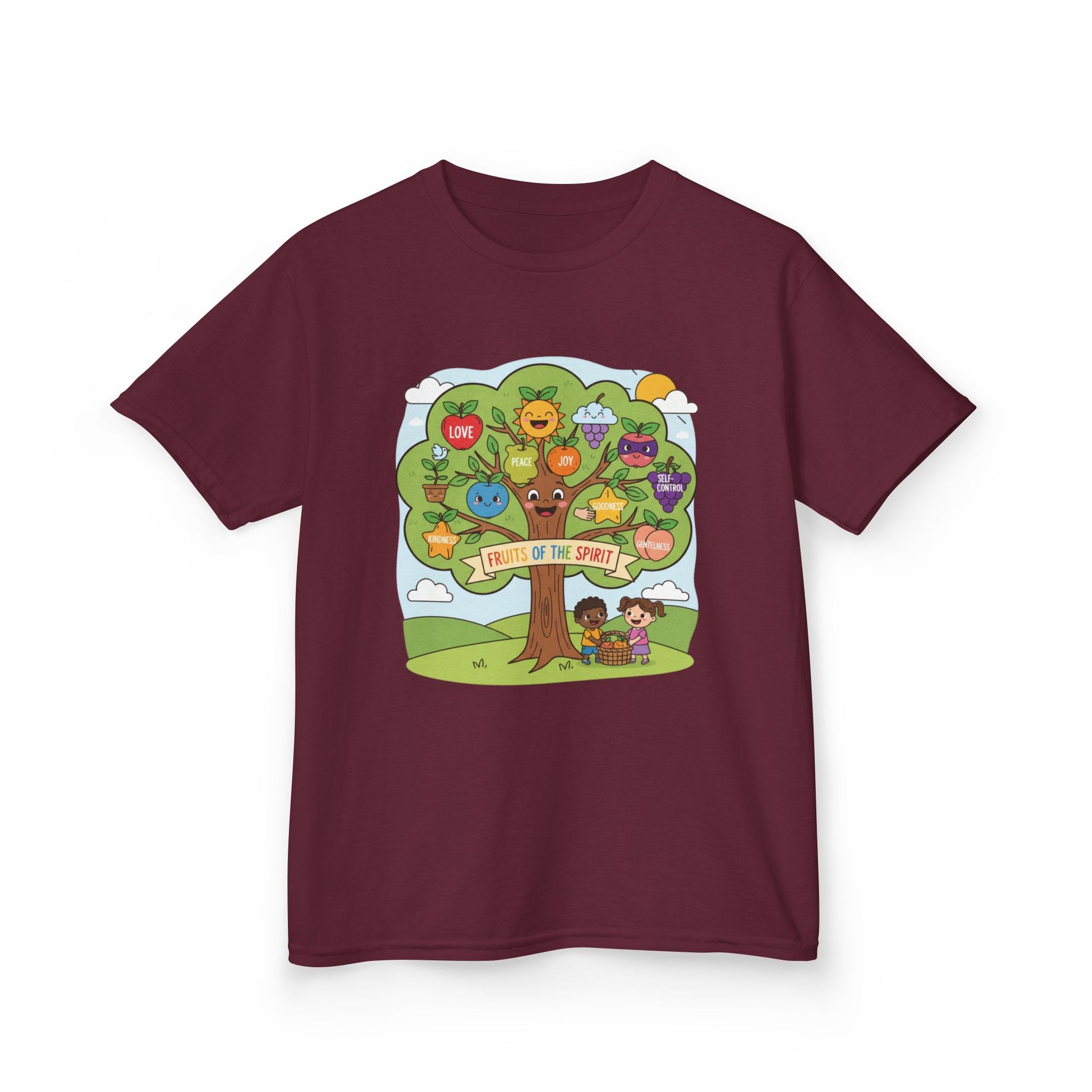 Kids TShirt 'Grow With Kindness Tree of Emotions Graphic
