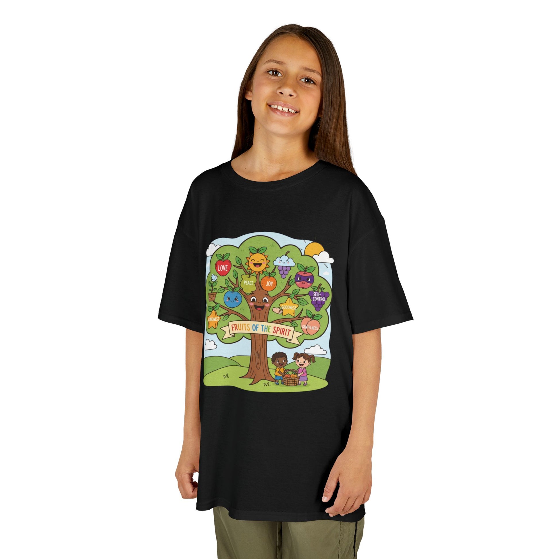 Kids TShirt 'Grow With Kindness Tree of Emotions Graphic