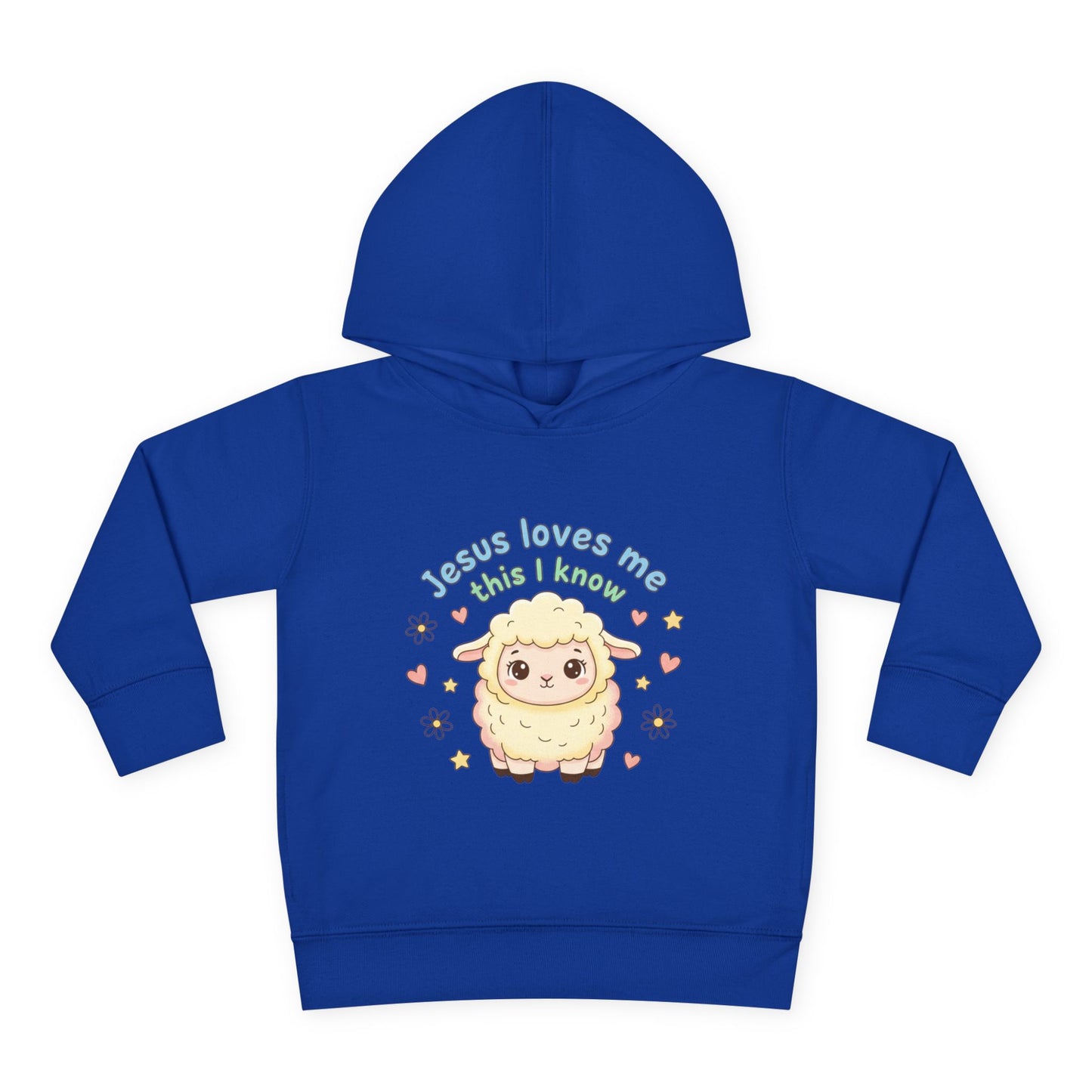 Toddler Hoodie - "Jesus Loves Me This I Know" Lamb Pullover