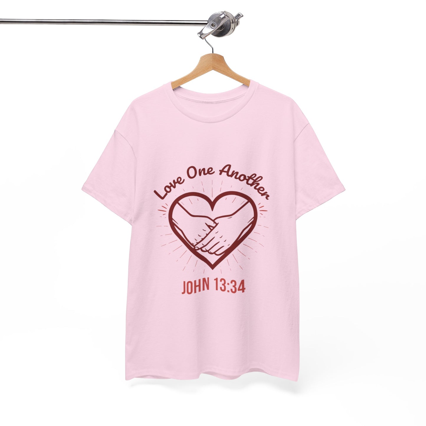 John 13:34 'Love One Another' T-Shirt - Christian Faith Tee