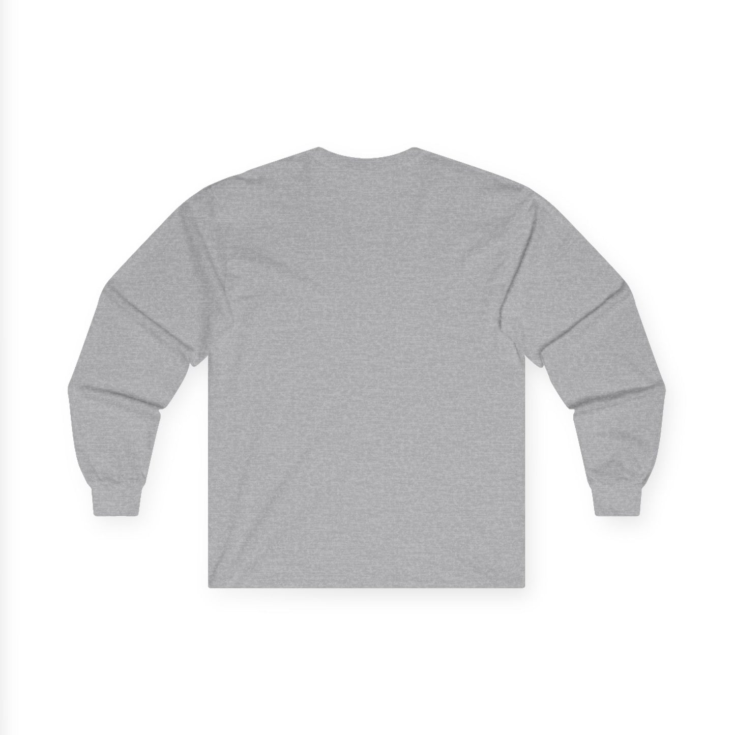 Faith Script Long Sleeve Tee. Inspirational Christian Shirt