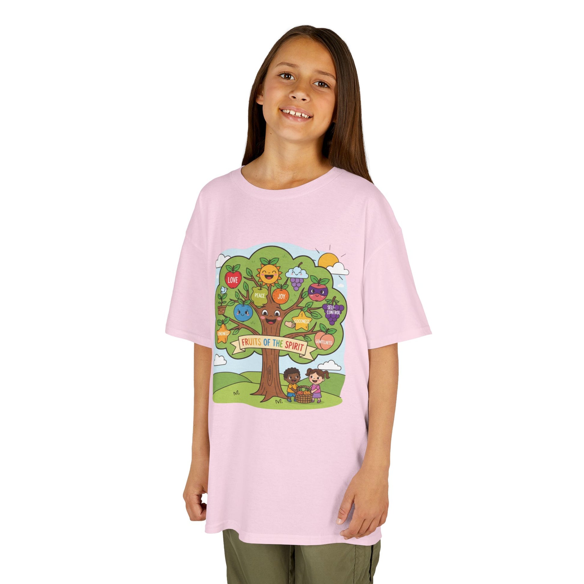 Kids TShirt 'Grow With Kindness Tree of Emotions Graphic