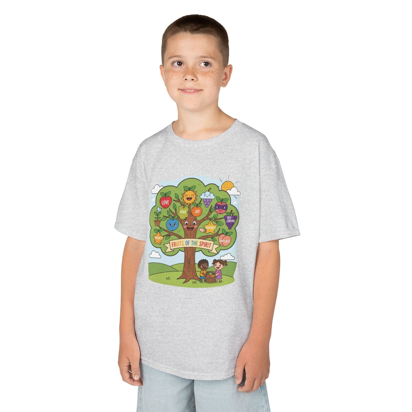 Kids TShirt 'Grow With Kindness Tree of Emotions Graphic