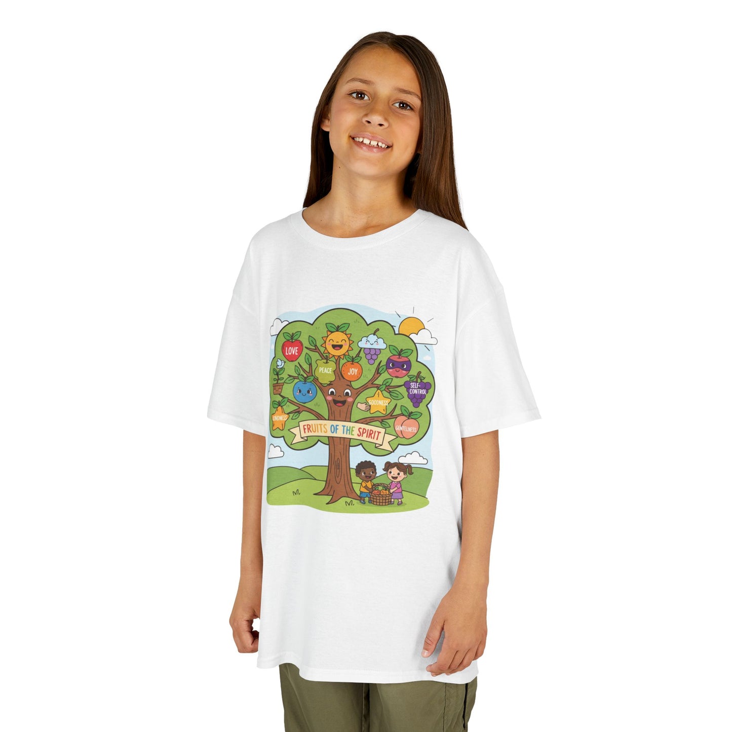 Kids TShirt 'Grow With Kindness Tree of Emotions Graphic