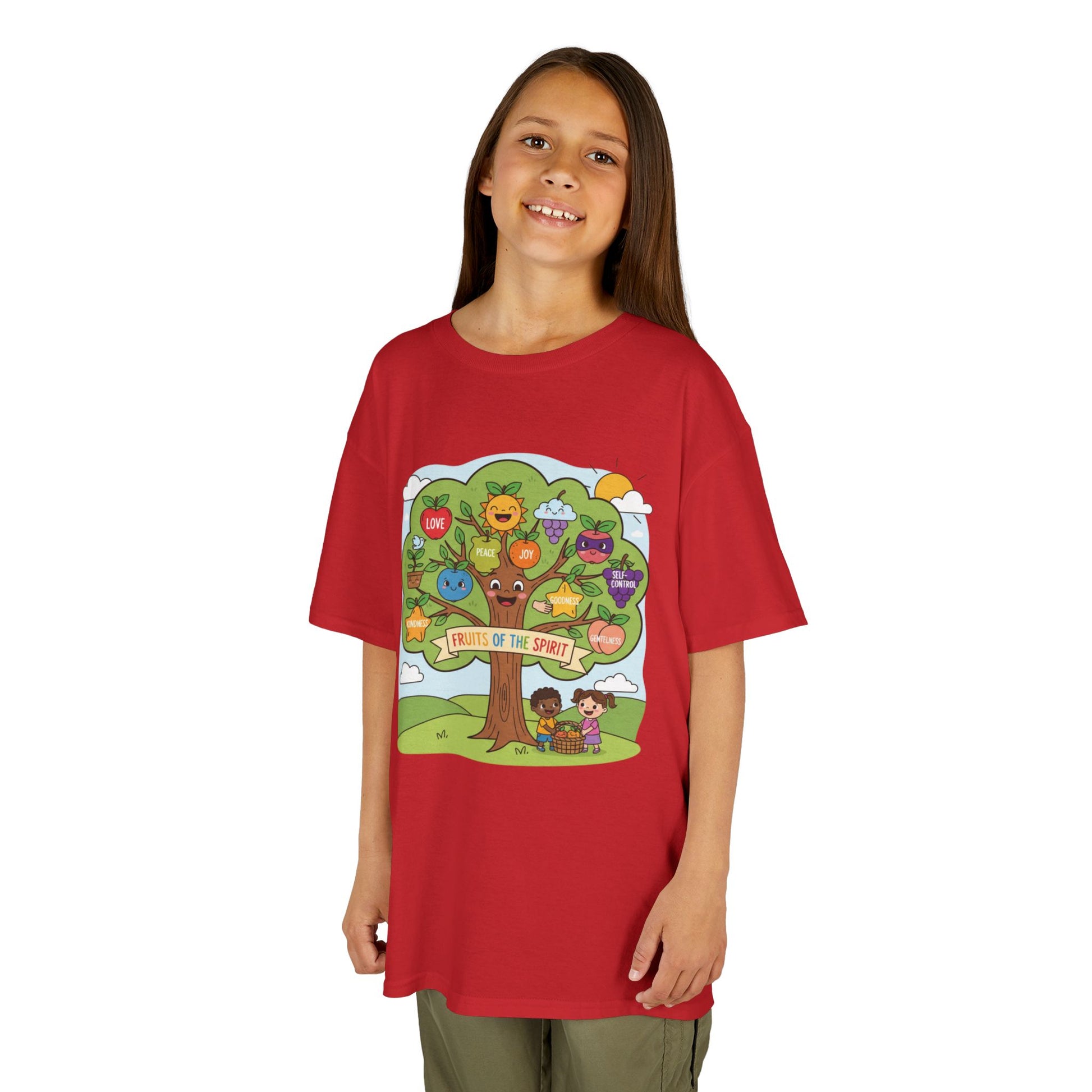 Kids TShirt 'Grow With Kindness Tree of Emotions Graphic