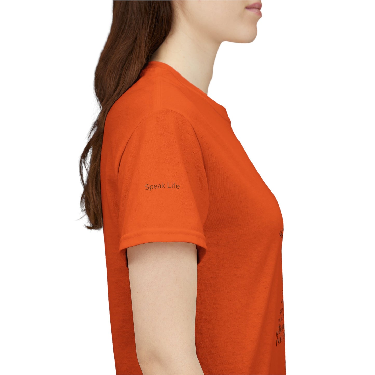 Psalm 23 T‑Shirt; from verse 1 to 6